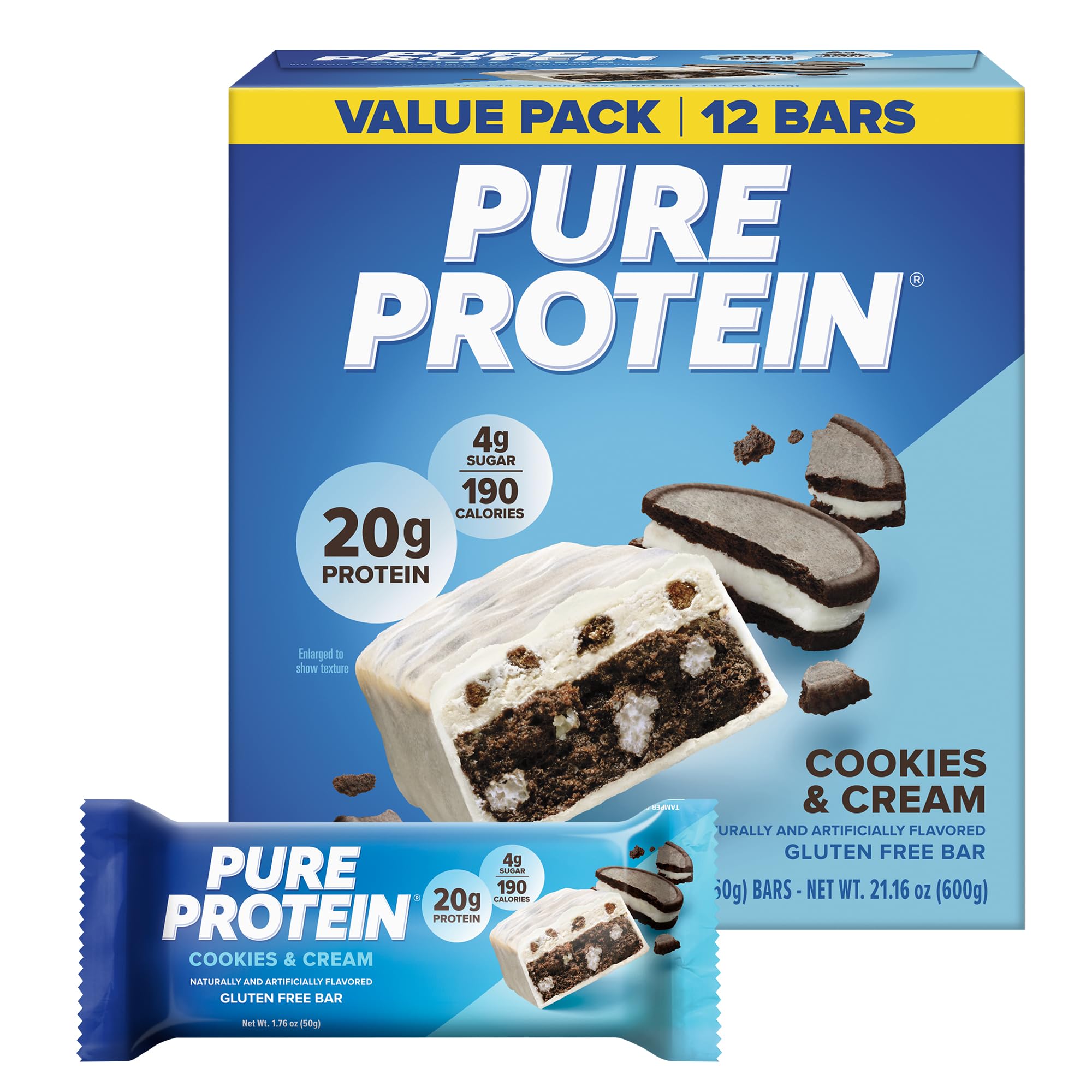 Best Price Pure Protein Chocolate Peanut Butter Protein Bars