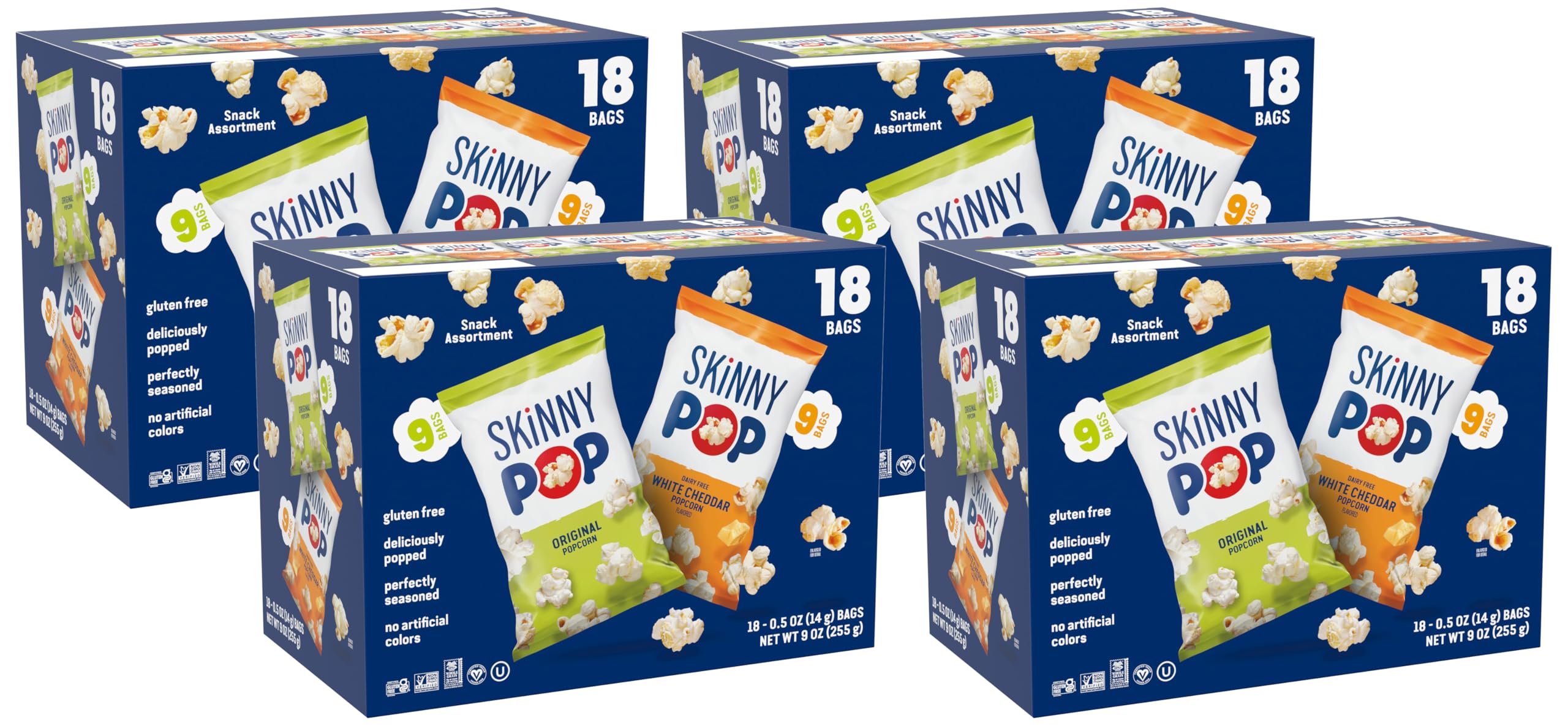 Best SkinnyPop Popcorn & Puffs Variety Pack
