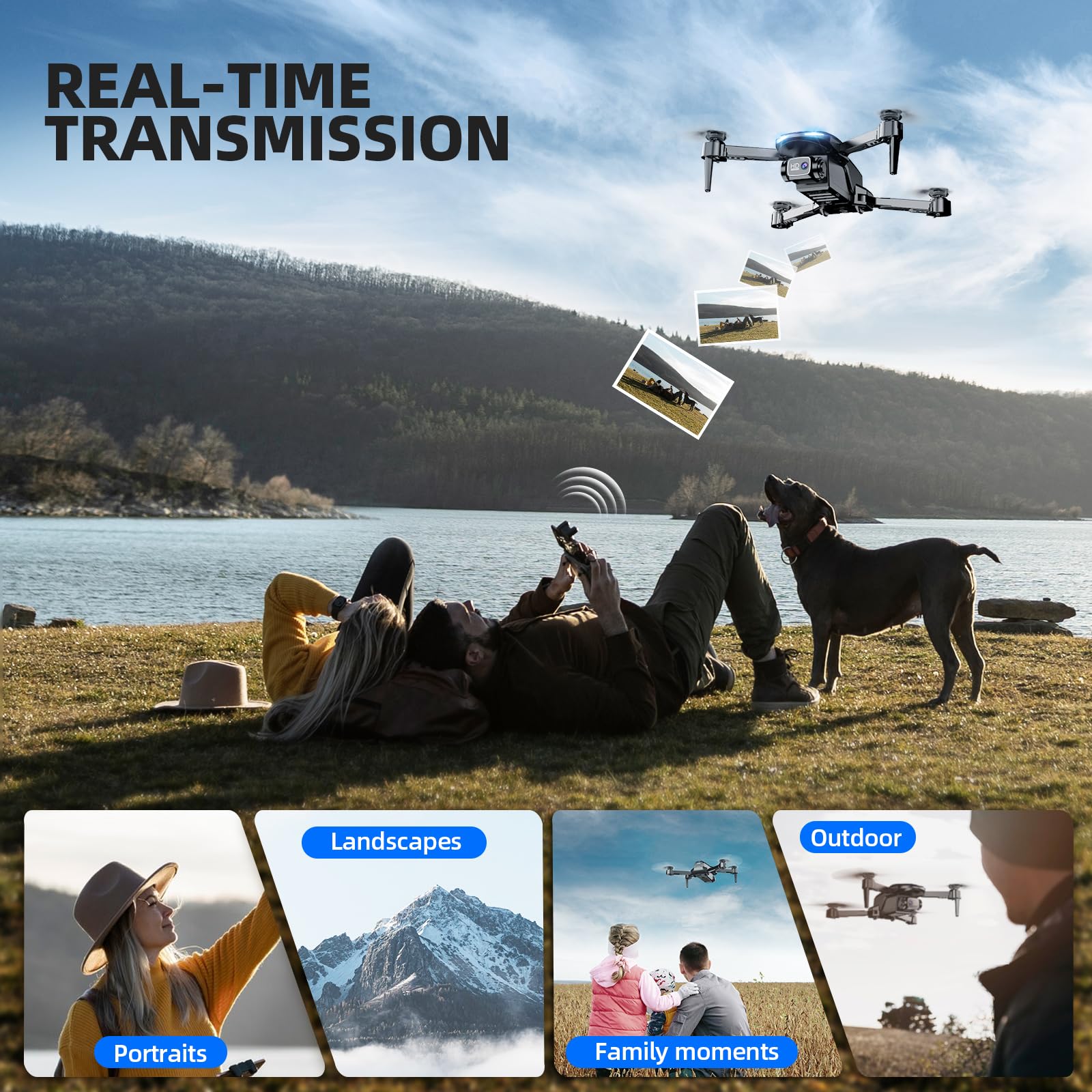 Cheap 1080P Foldable Mini Drone