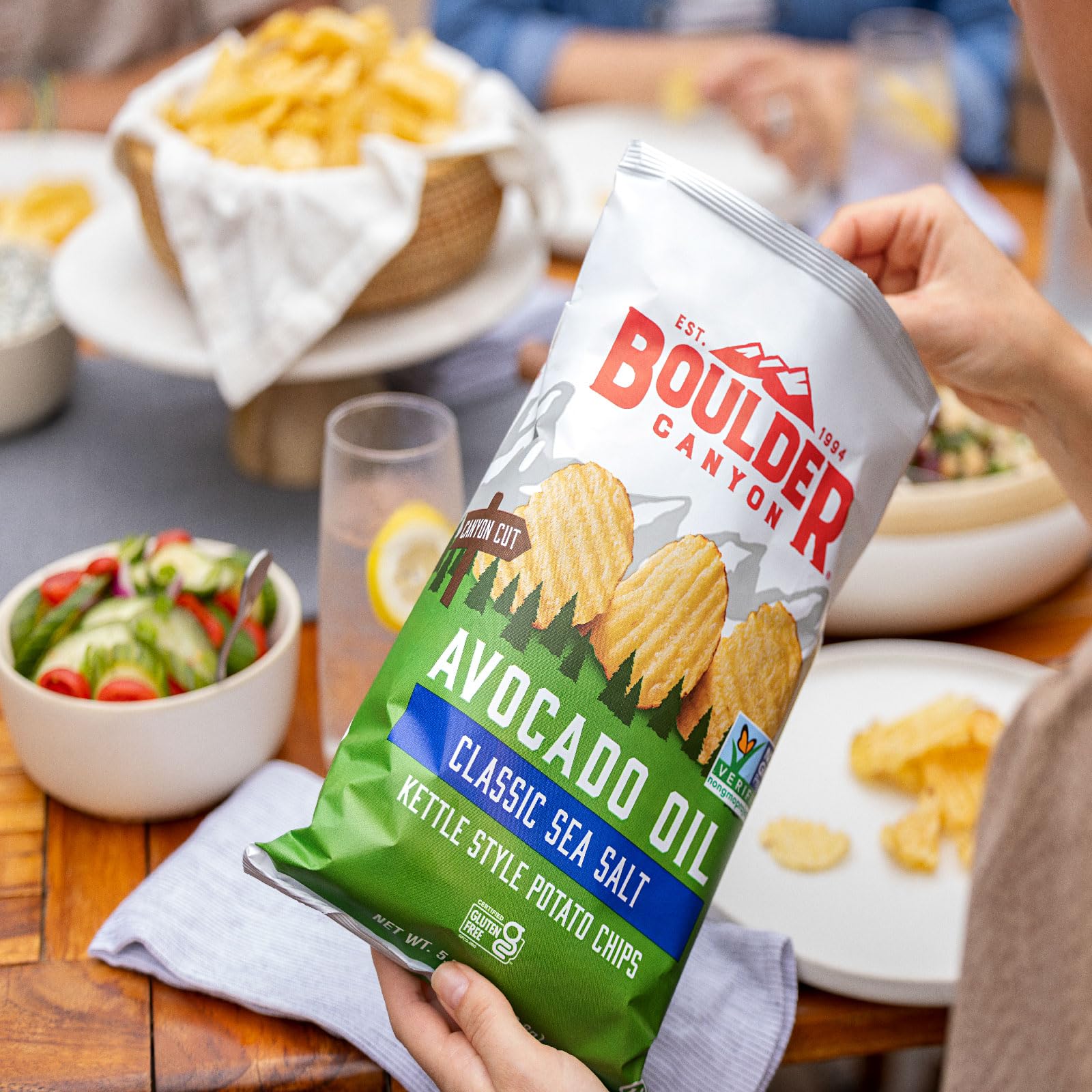 Cheap Boulder Canyon Avocado Oil Potato Chips Variety Pack