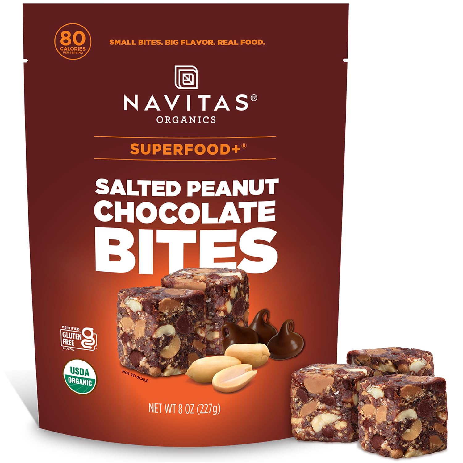 Cheap Navitas Organics Cacao Goji Superfood+ Bites - Plant-Based Power Snacks