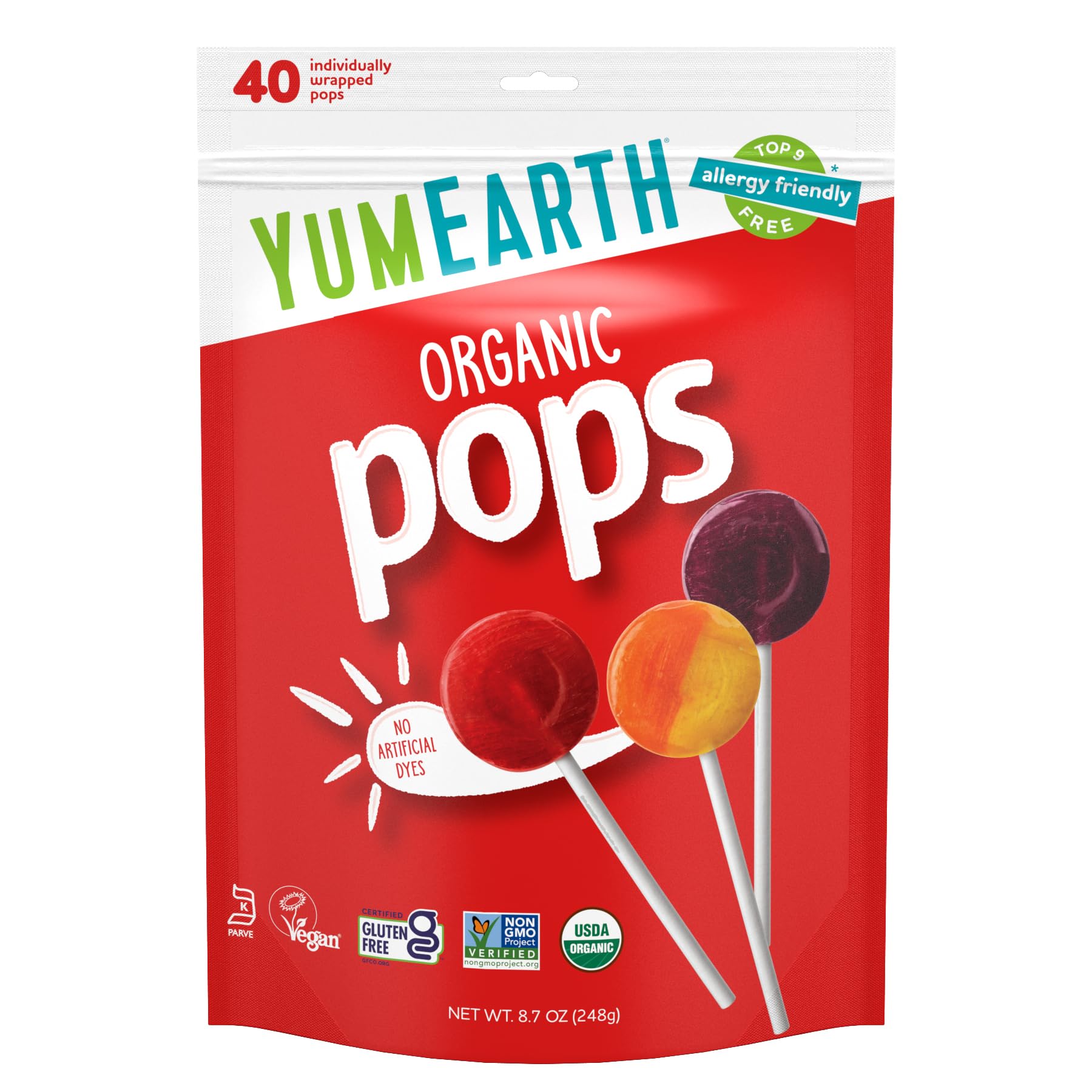 Discount YumEarth Organic Vitamin C Pops Variety Pack