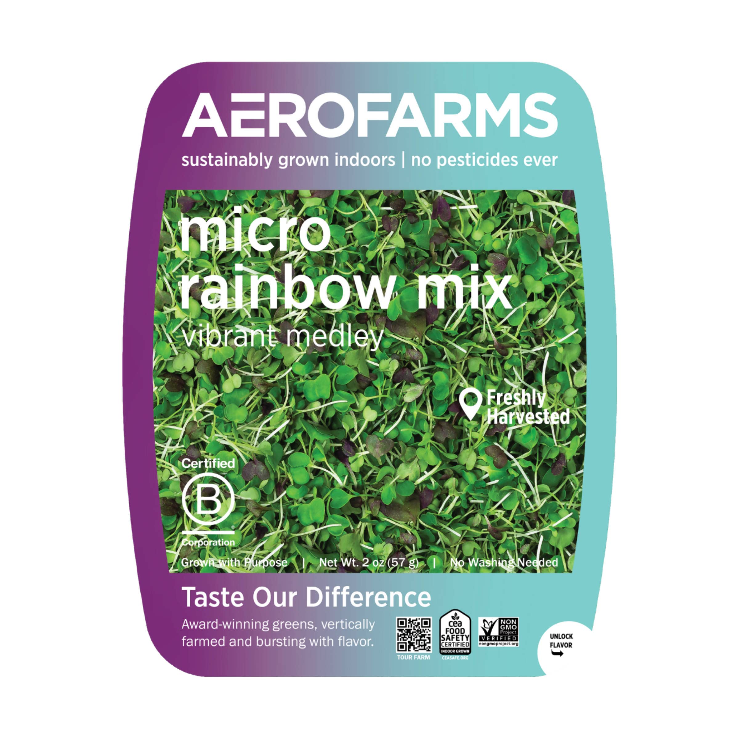 Top Rated Aerofarms Microgreen Rainbow Mix