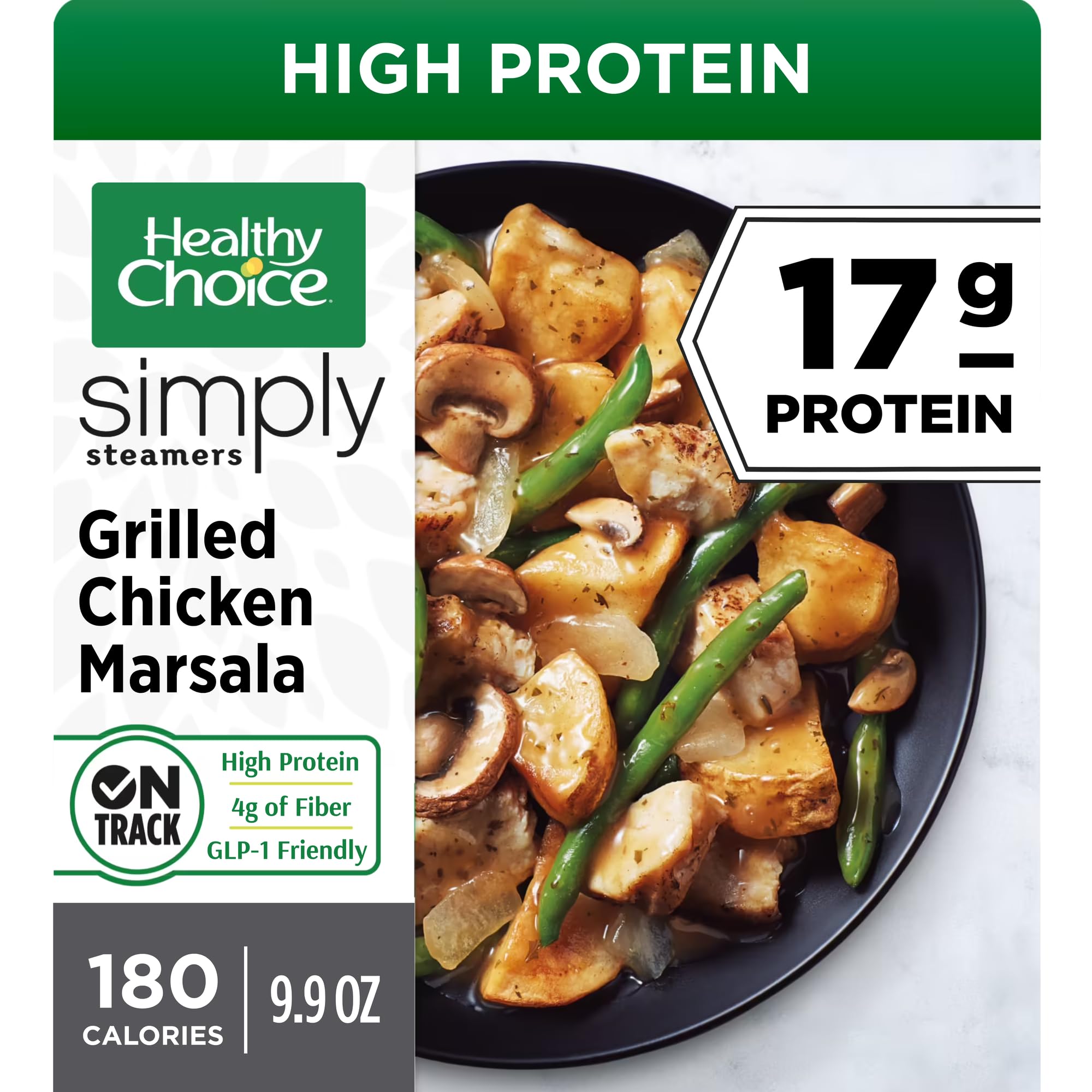 Top Rated Healthy Choice Simply Steamers Grilled Chicken Marsala Frozen Meal