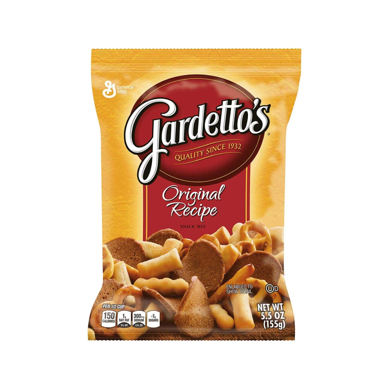 Best Price Gardetto's Original Recipe Snack Mix, Breadsticks, Pretzels & Roasted Rye Chips, Kosher Multipack, 10 Single-Serve Bags, 17.5 oz Family & Party Bulk Box