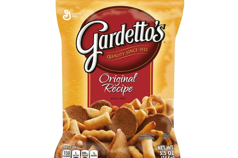 Best Price Gardetto’s Original Recipe Snack Mix, Breadsticks, Pretzels & Roasted Rye Chips, Kosher Multipack, 10 Single-Serve Bags, 17.5 oz Family & Party Bulk Box