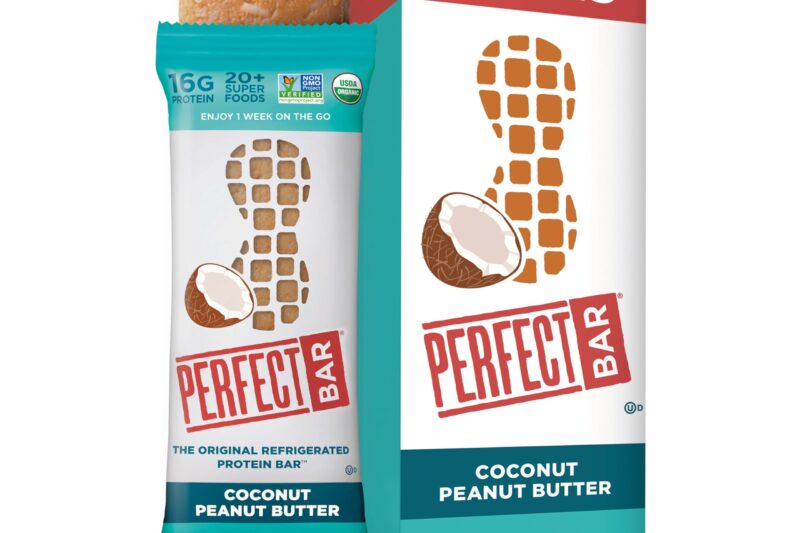 Best Price Perfect Bar Mini Organic Dark Chocolate Chip Peanut Butter Protein Bars