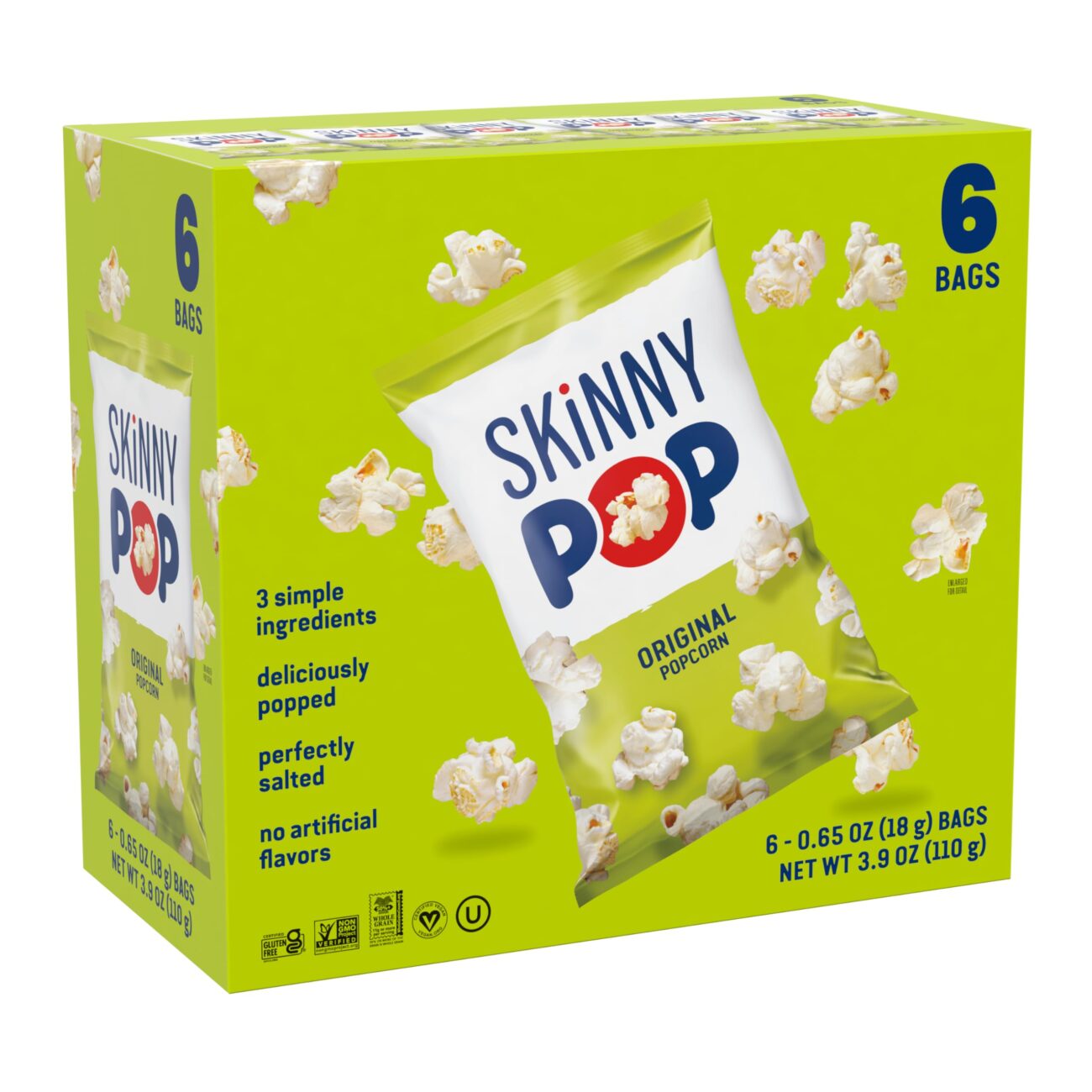Best Price SkinnyPop Original Popcorn