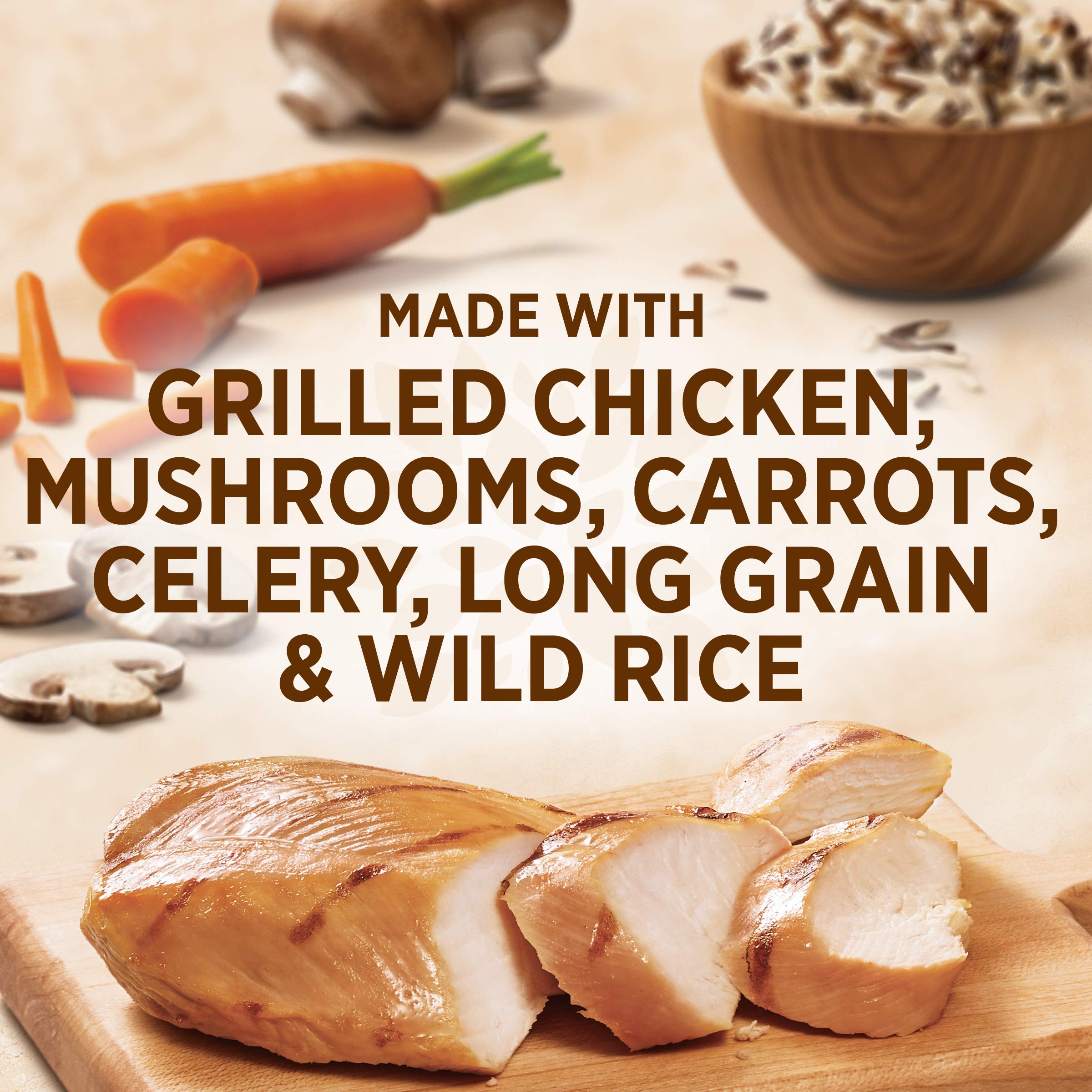 Cheap Healthy Choice Café Steamers Creamy Chicken & Mushroom Protein-Packed Frozen Meal