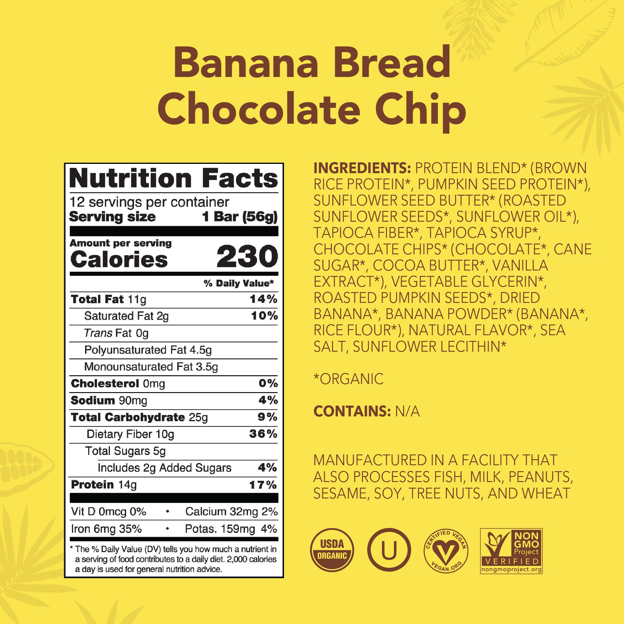 Best Price ALOHA Organic Plant-Based Protein Bars