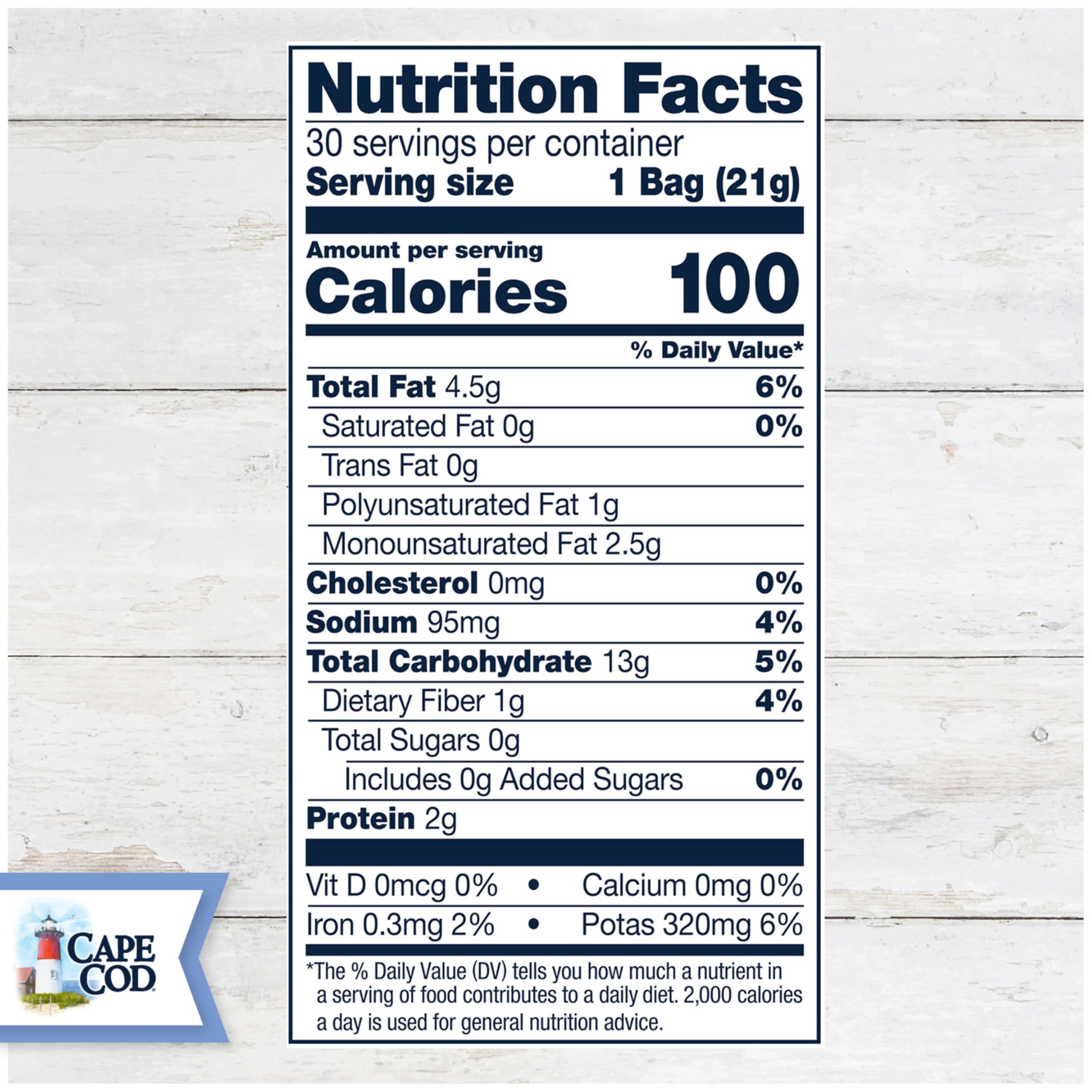 Best Price Cape Cod Variety Pack Chips