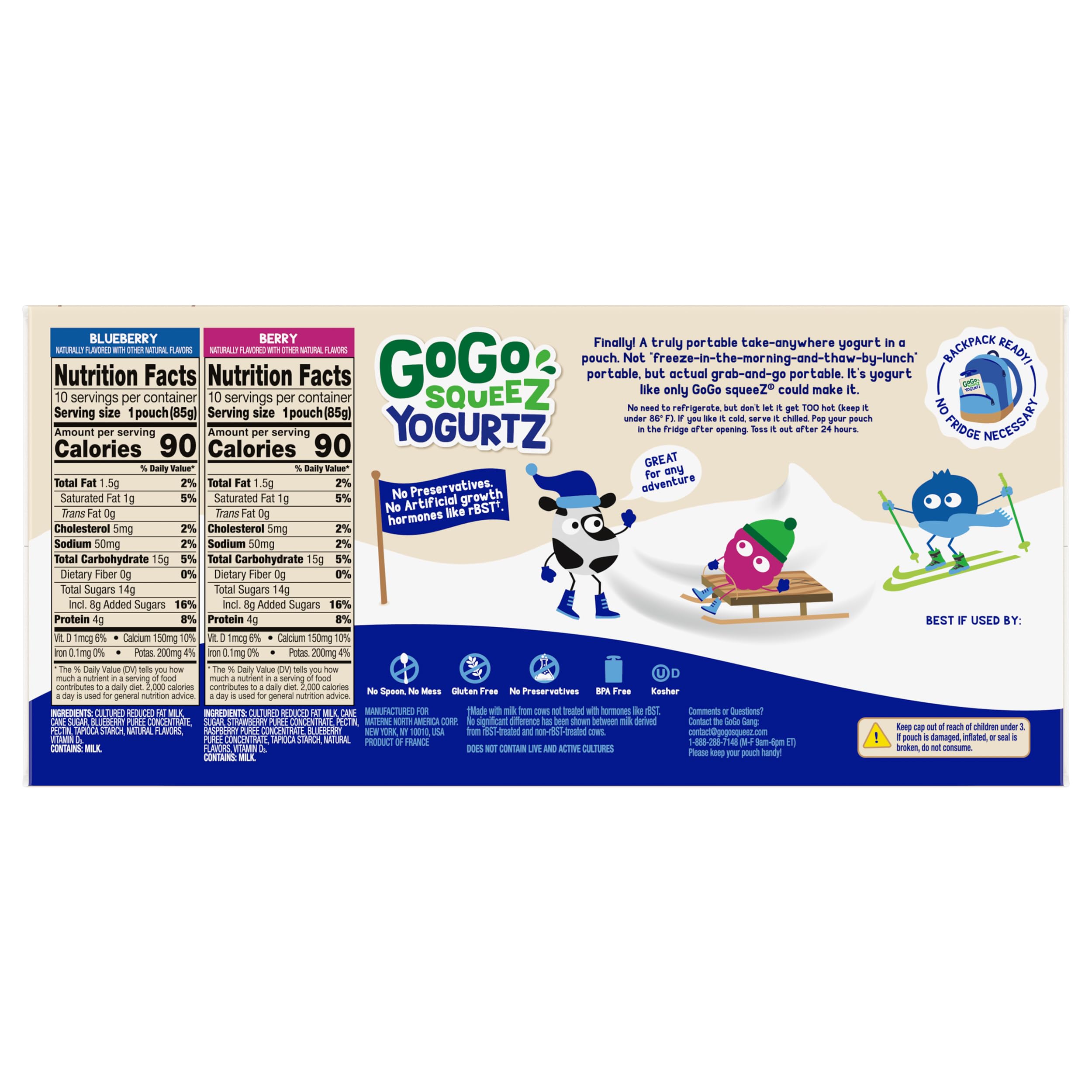 Best Price GoGo squeeZ yogurtZ Variety Pack
