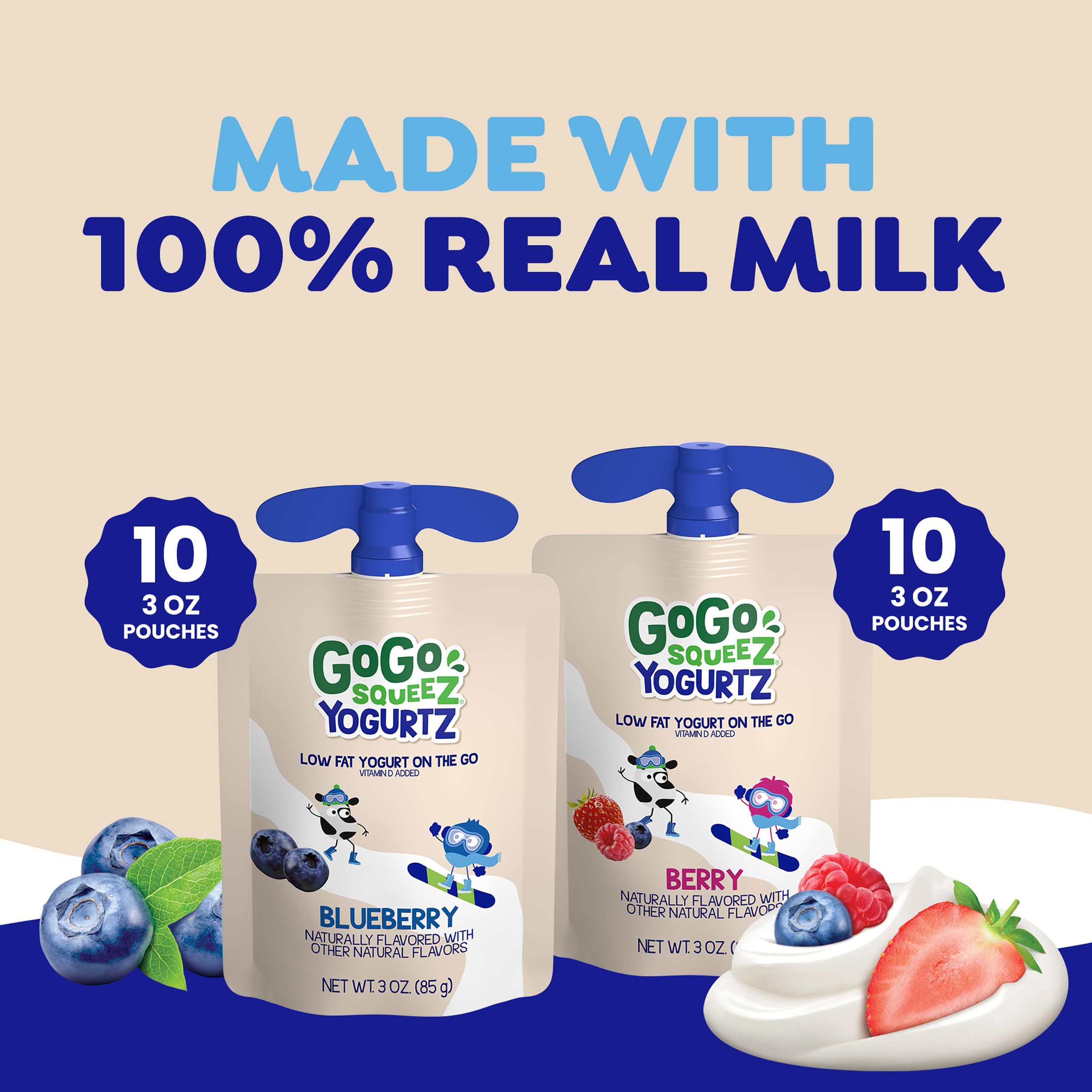 Best Price GoGo squeeZ yogurtZ Variety Pack