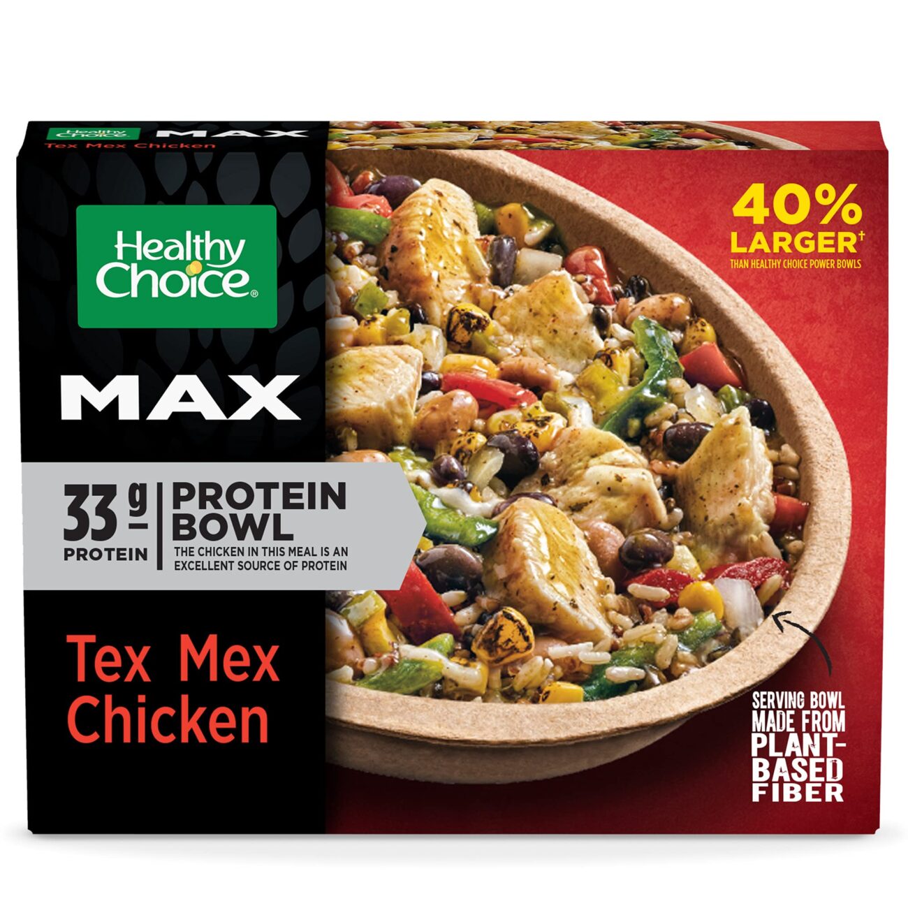 Best Price Healthy Choice Max Bowl Tex Mex Chicken Frozen Meal