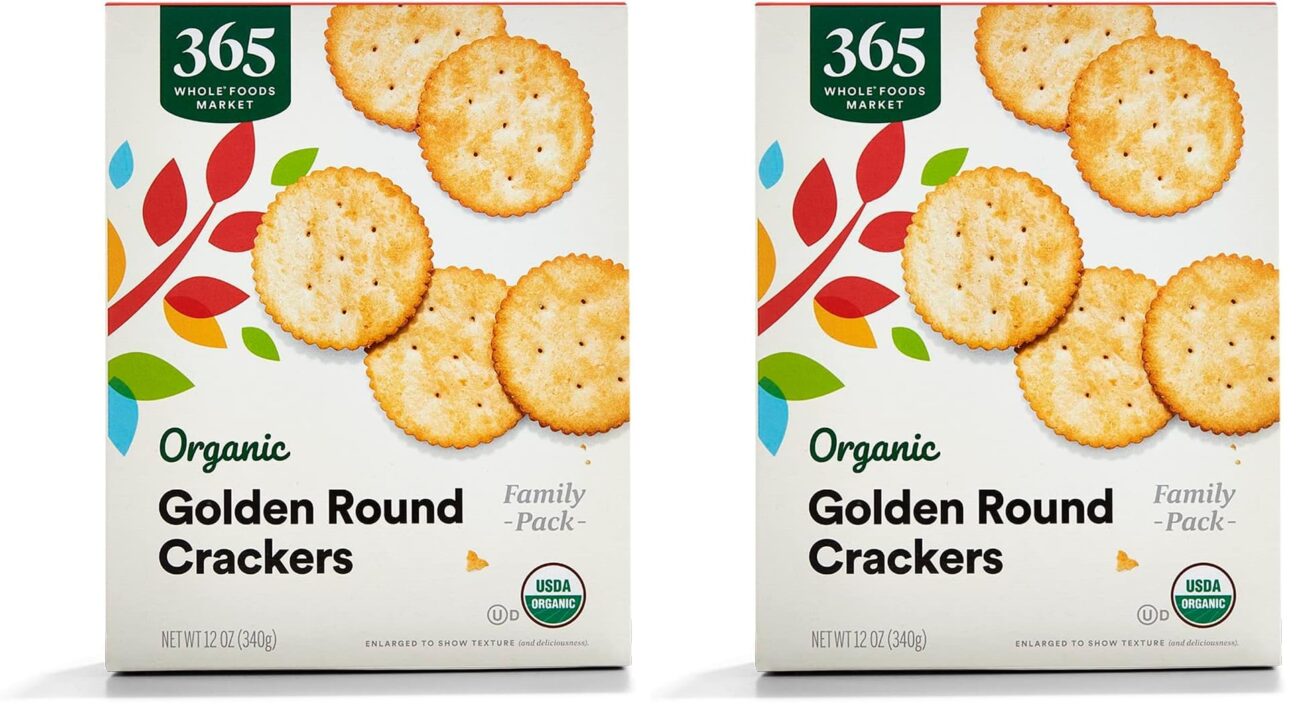 Buy 365 by Whole Foods Market Organic Golden Round Crackers