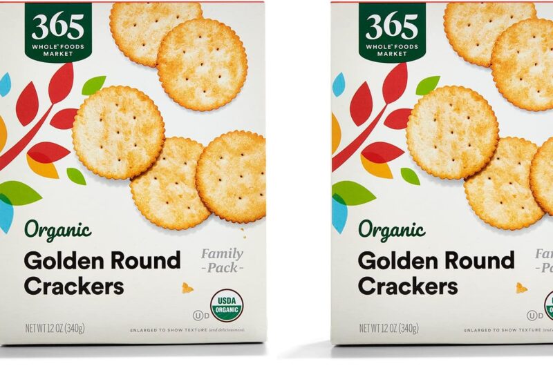 Buy 365 by Whole Foods Market Organic Golden Round Crackers