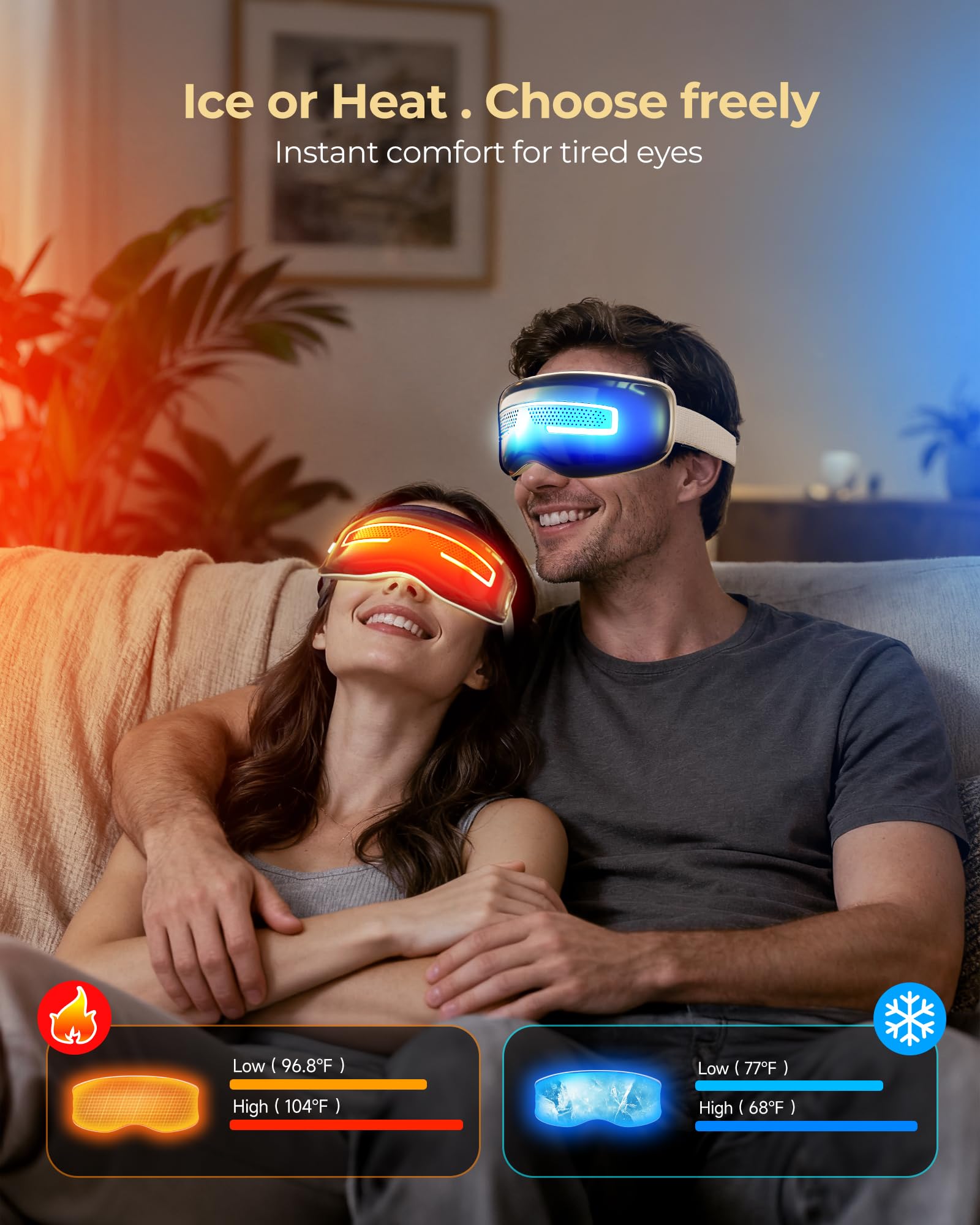 Buy Heated and Cooling Eye Massager