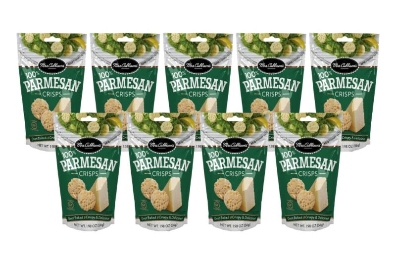 Discount Mrs. Cubbison’s 100% Real Keto-Friendly Parmesan Cheese Crisps