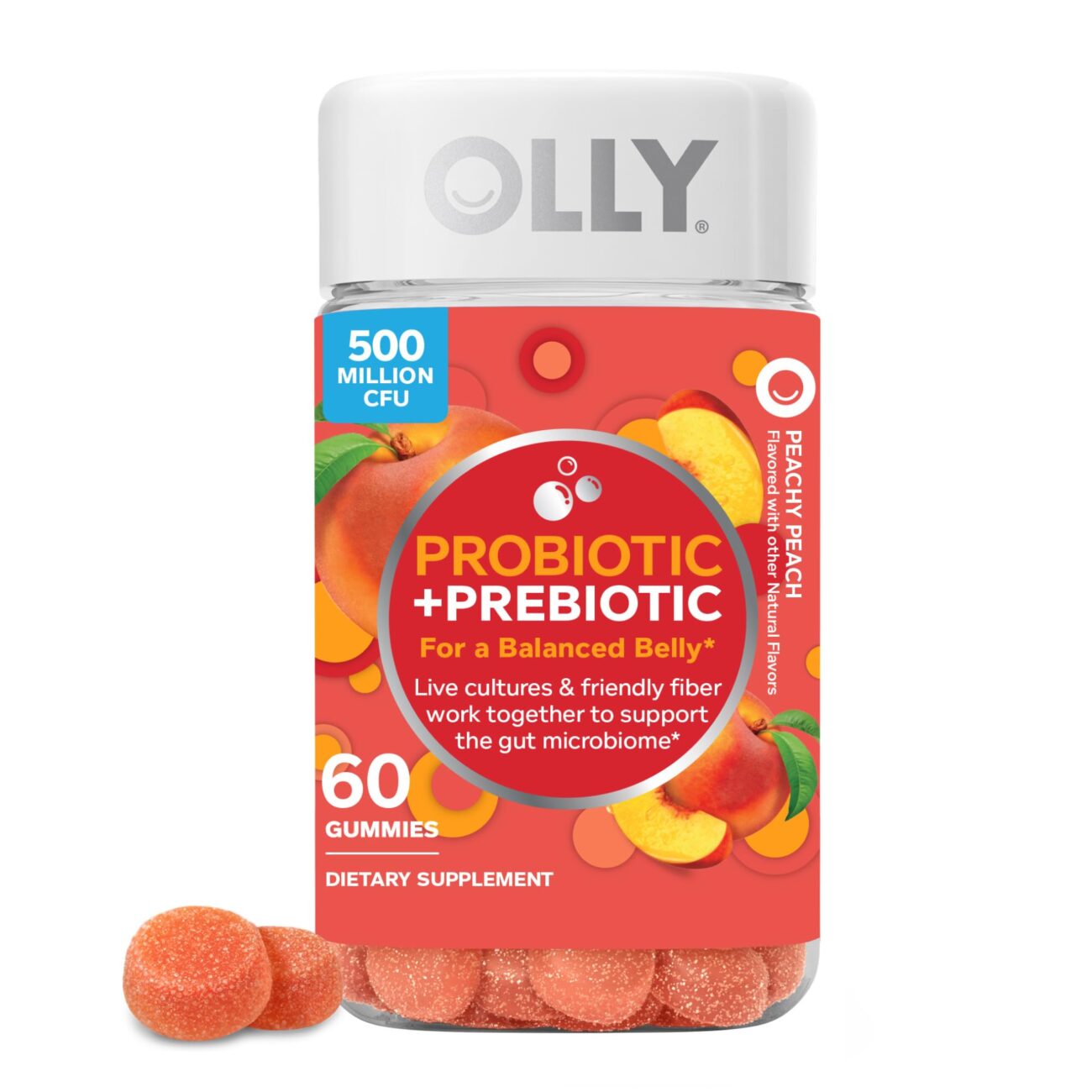 Discount OLLY Probiotic + Prebiotic Gummies