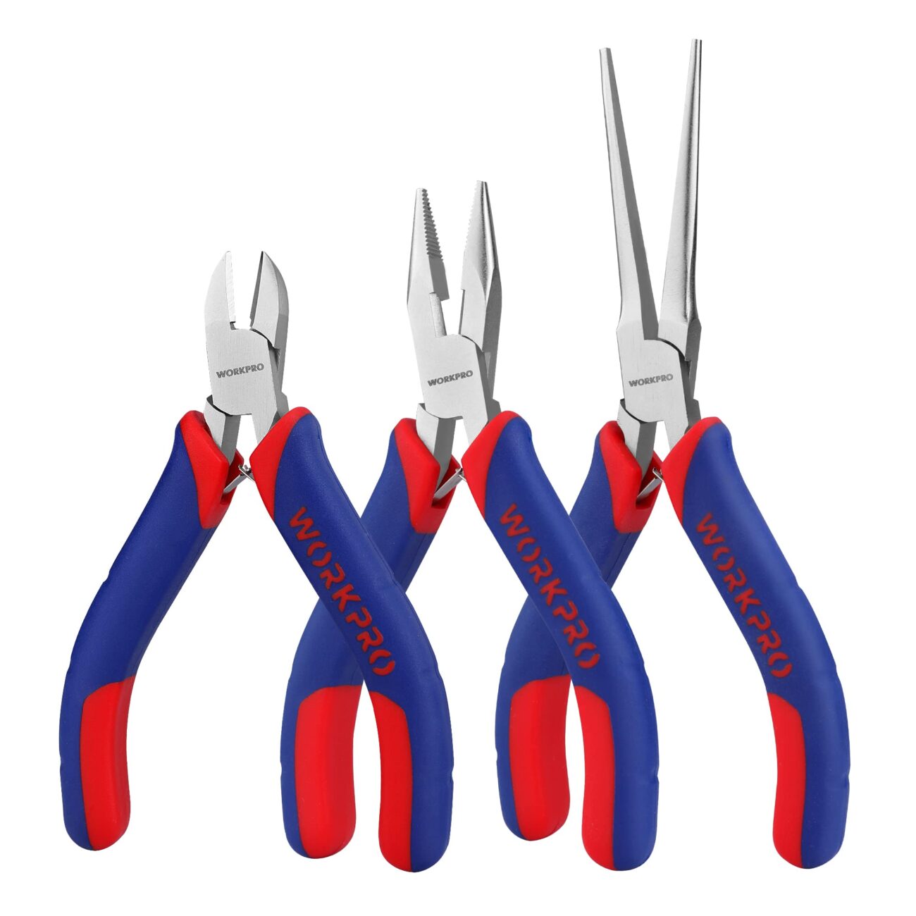 "Discount WORKPRO 3-Piece Mini Pliers Set"