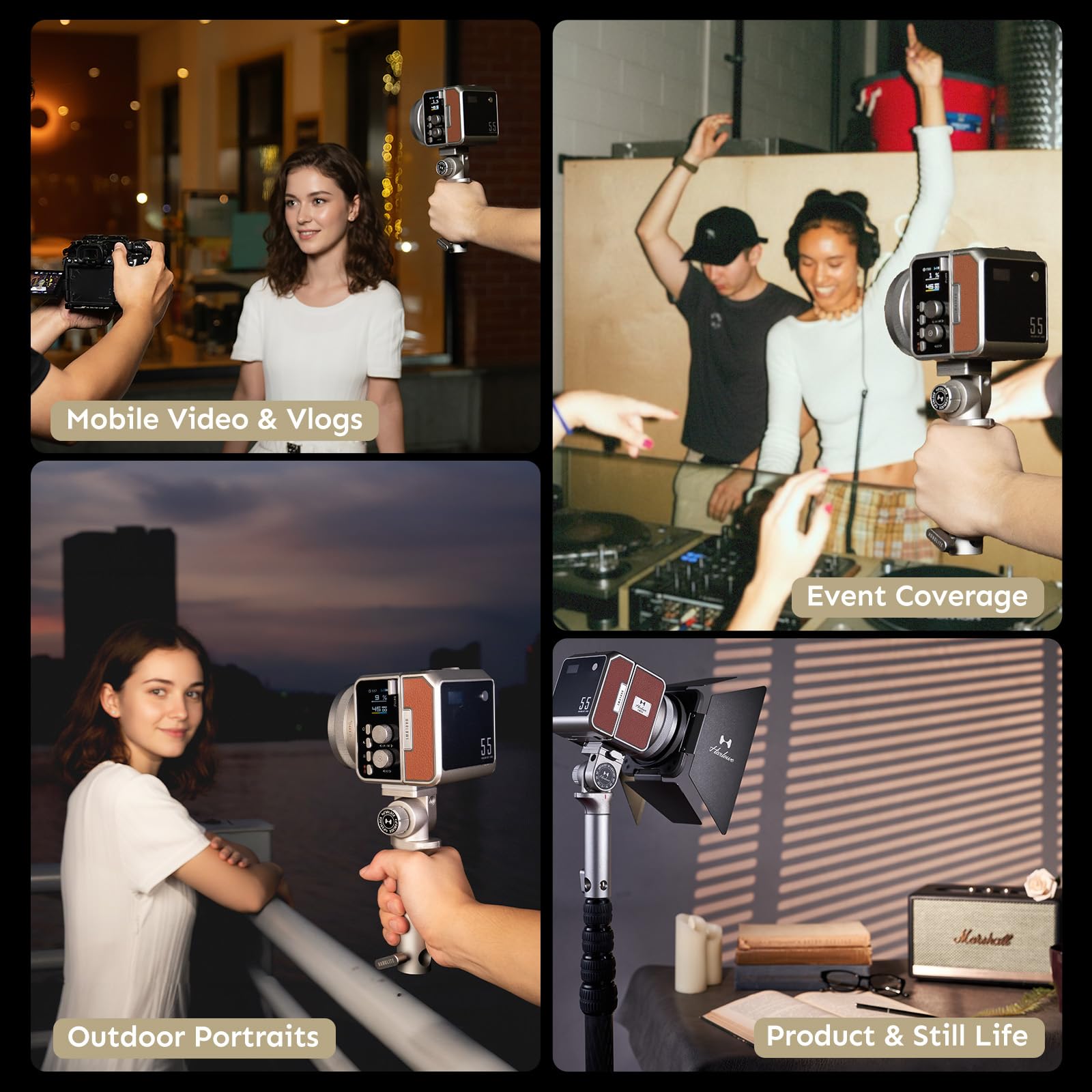 Free Trial Harlowe Max Air 40W Portable LED Video Light Kit