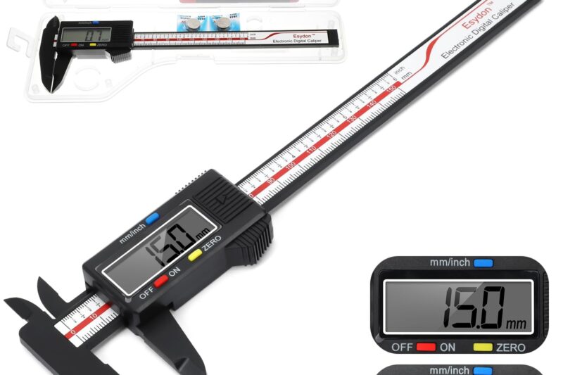 “Top Rated Esydon Upgraded 6-Inch Digital Caliper”