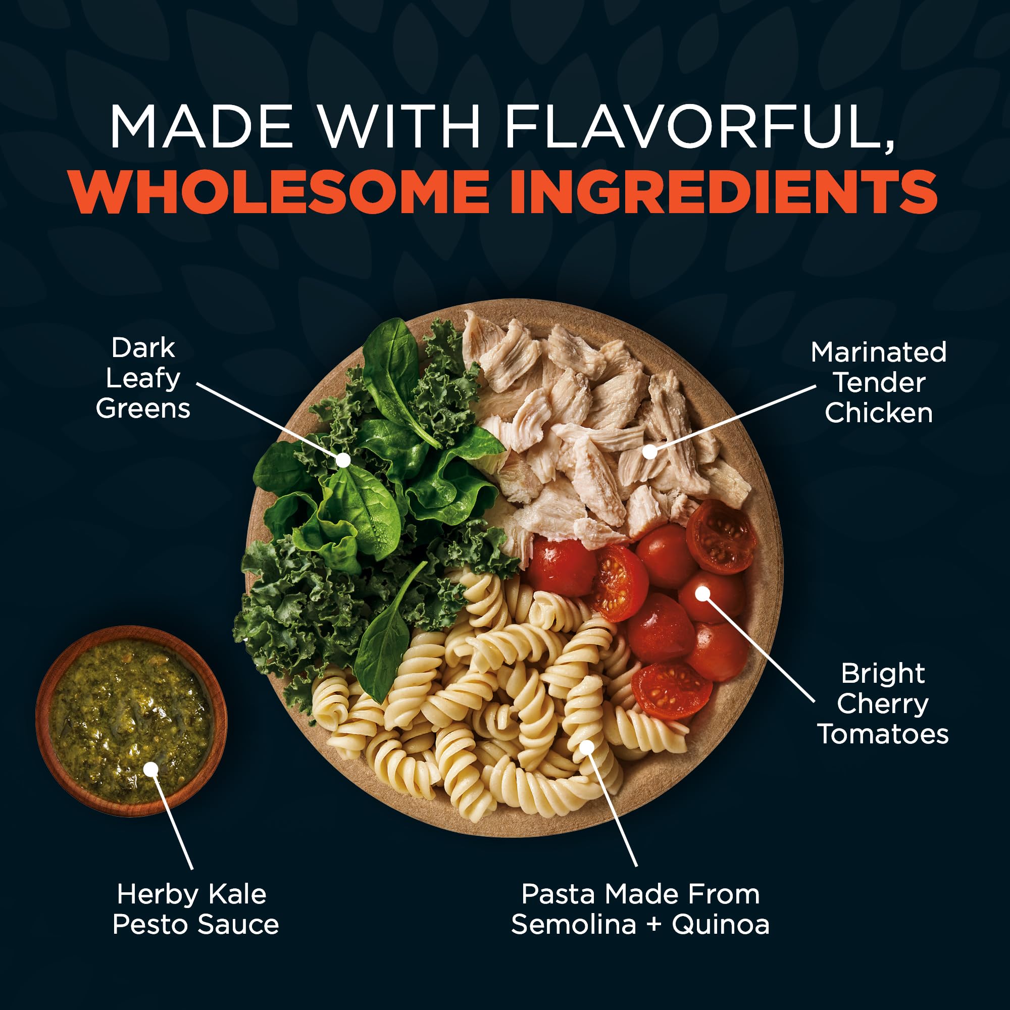 Top Rated Healthy Choice Power Bowls Pesto Chicken Pasta Frozen Meal