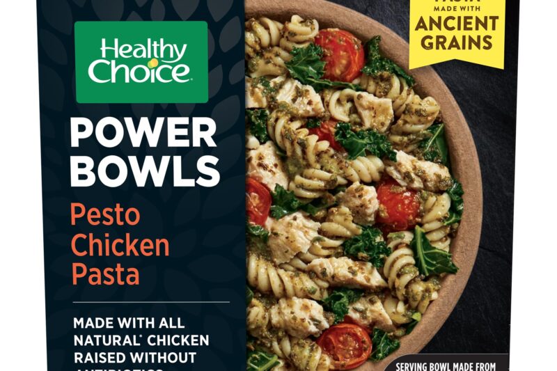 Top Rated Healthy Choice Power Bowls Pesto Chicken Pasta Frozen Meal