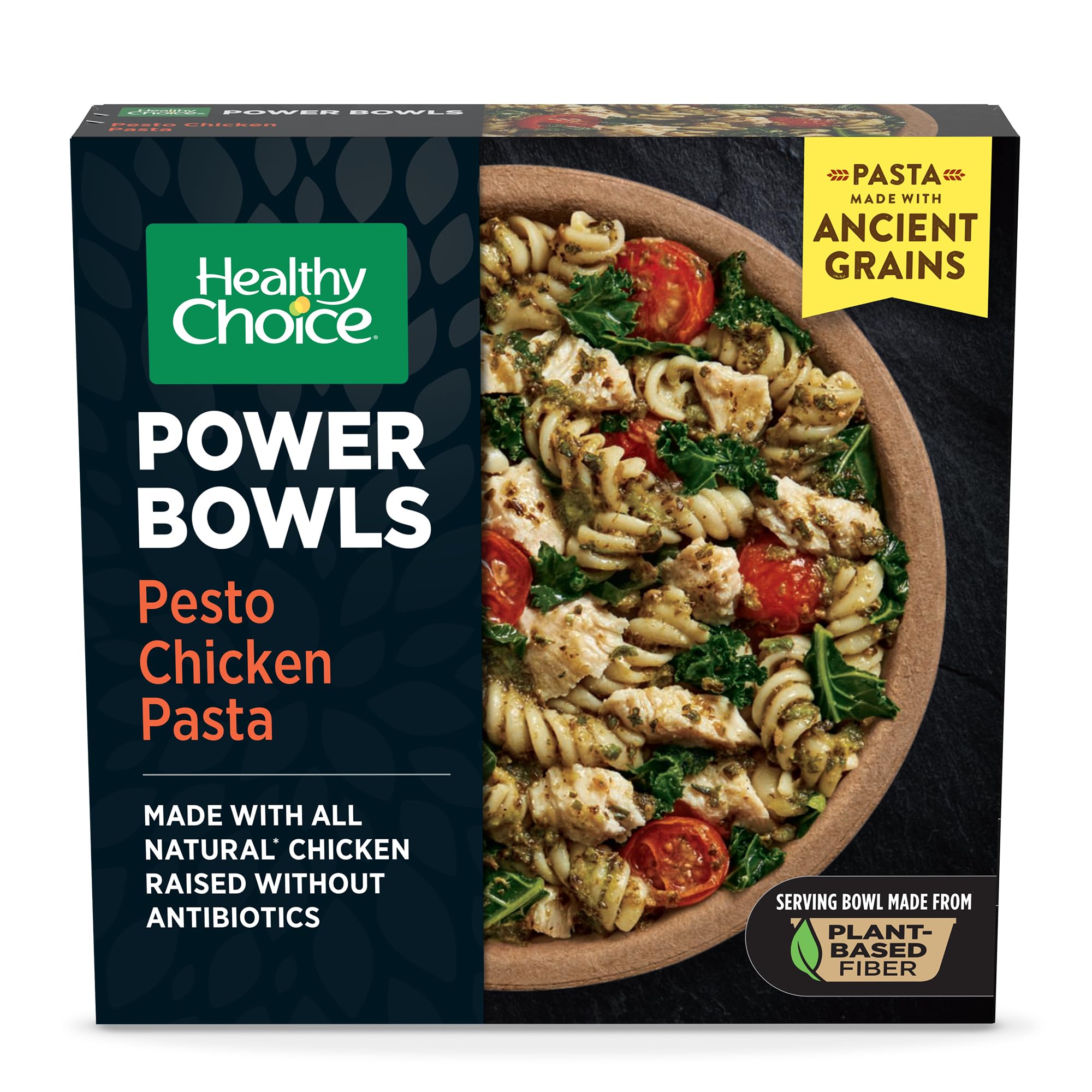 Top Rated Healthy Choice Power Bowls Pesto Chicken Pasta Frozen Meal