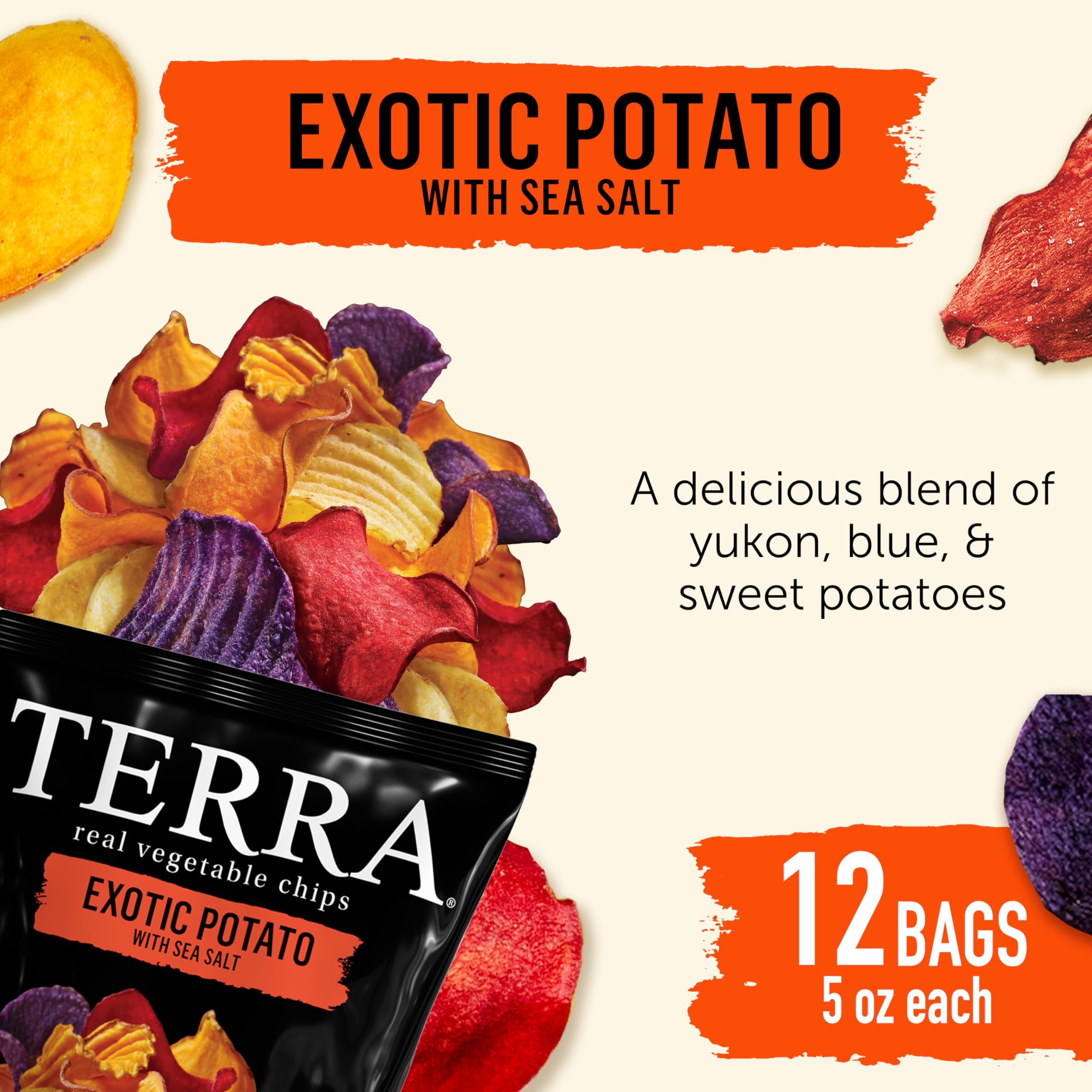 Top Rated Terra Mediterranean Garlic & Herbs Real Vegetable Chips