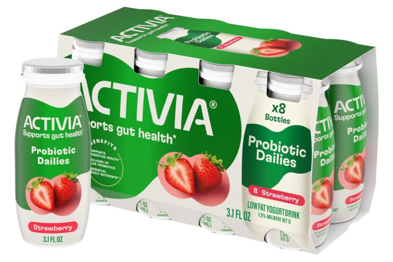 Best Price Activia Probiotic Dailies Strawberry Low Fat Yogurt Drinks