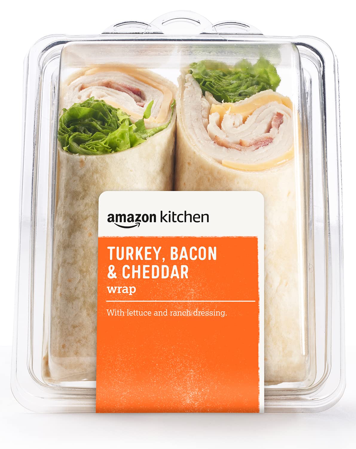Best Price Amazon Kitchen Turkey, Bacon & Cheddar Wrap with Ranch, 8.5 oz