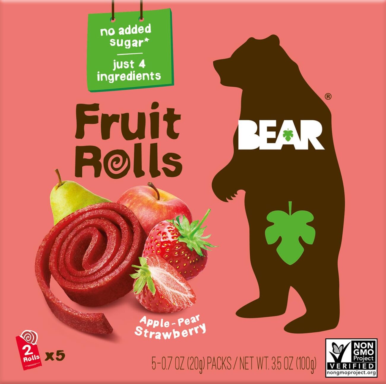 Best Price Bear Yoyo Strawberry Fruit Rolls Multipack 3.5 oz