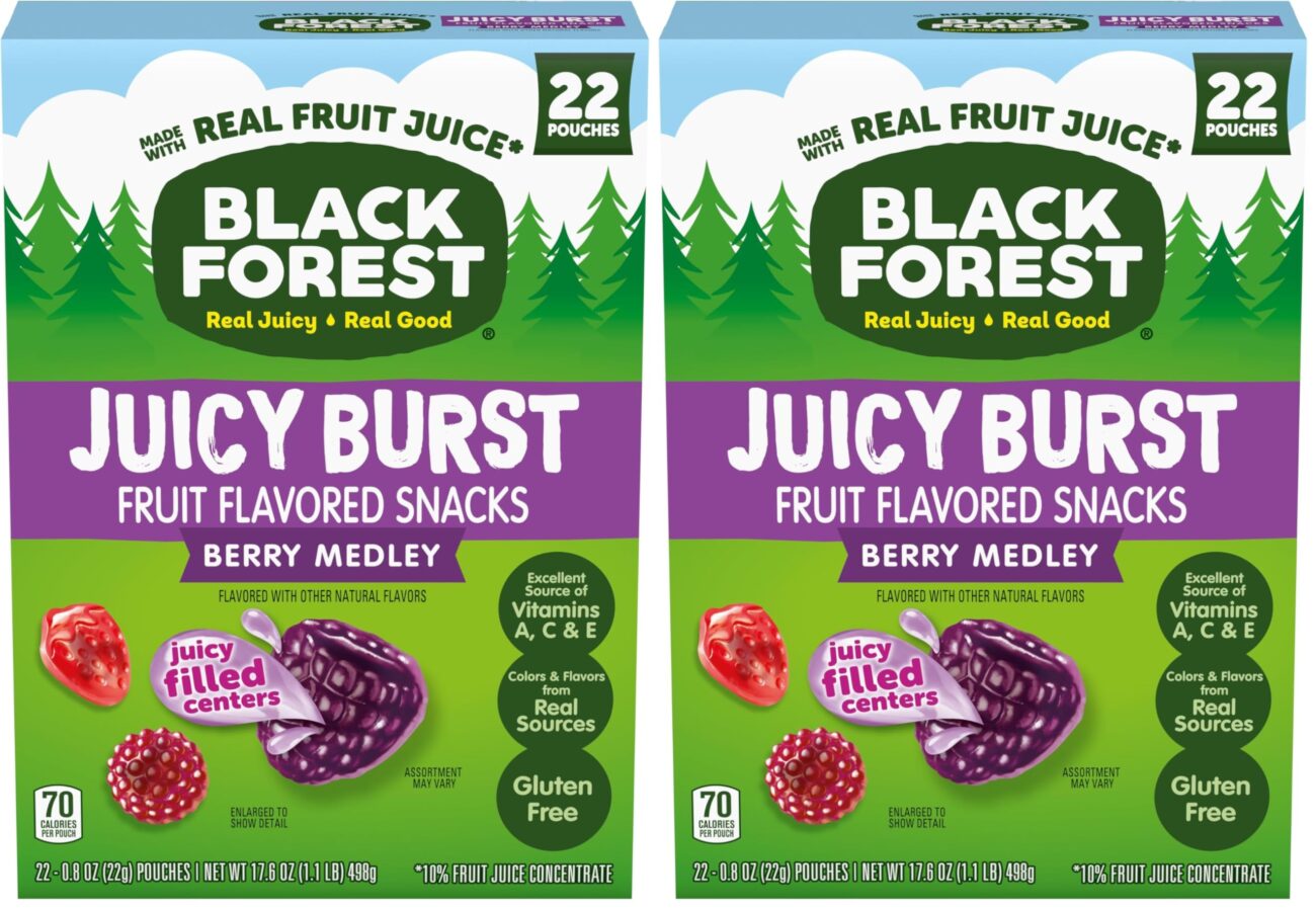 Best Price Black Forest Juicy Burst Fruit Snacks