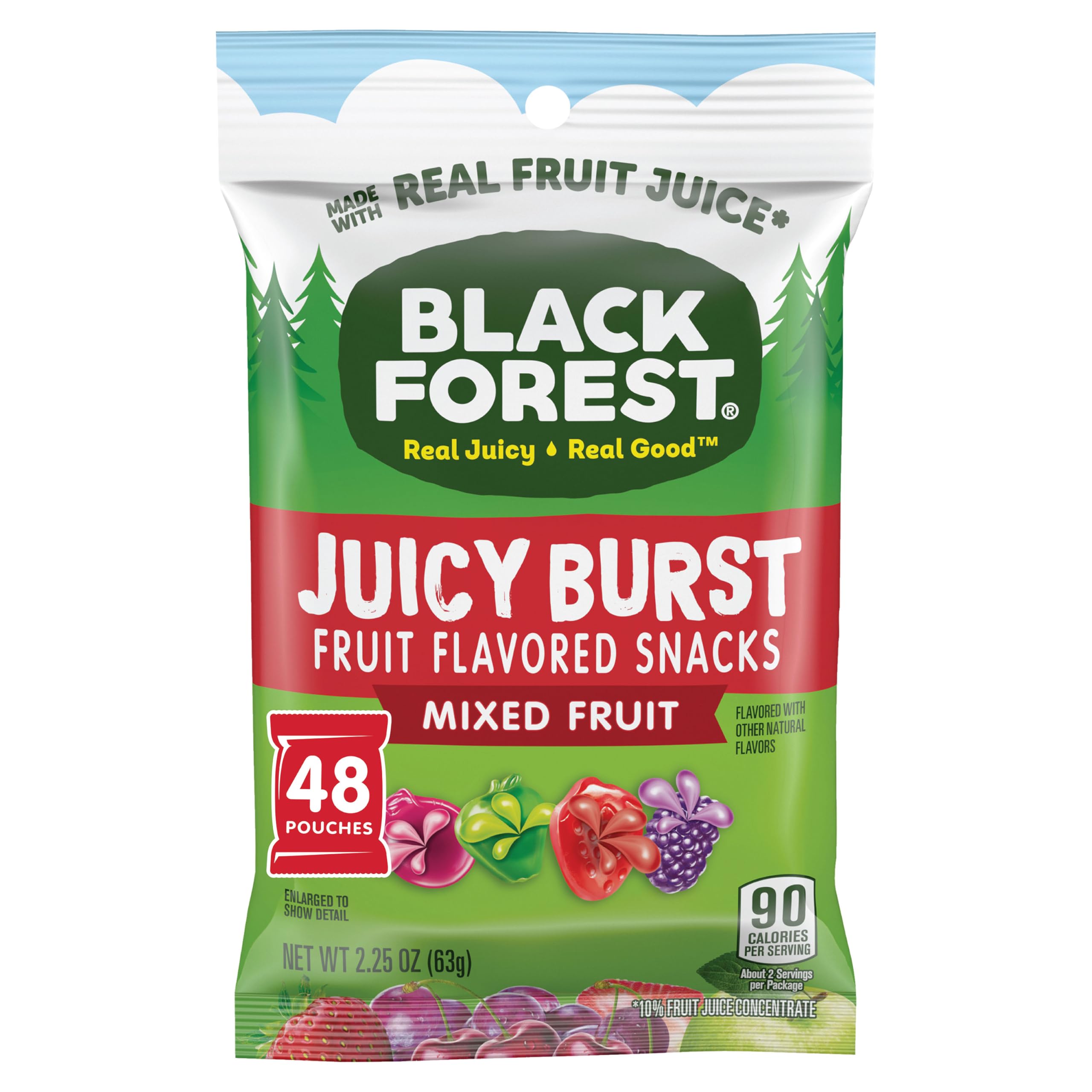 Best Price Black Forest Juicy Burst Fruit Snacks