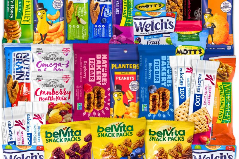 “Best Price Deluxe Healthy Snack Variety Box for Adults – 28 Count Granola Bars, Nut Mixes & Fruit Snacks for Families, Office, Gifts & Travel”