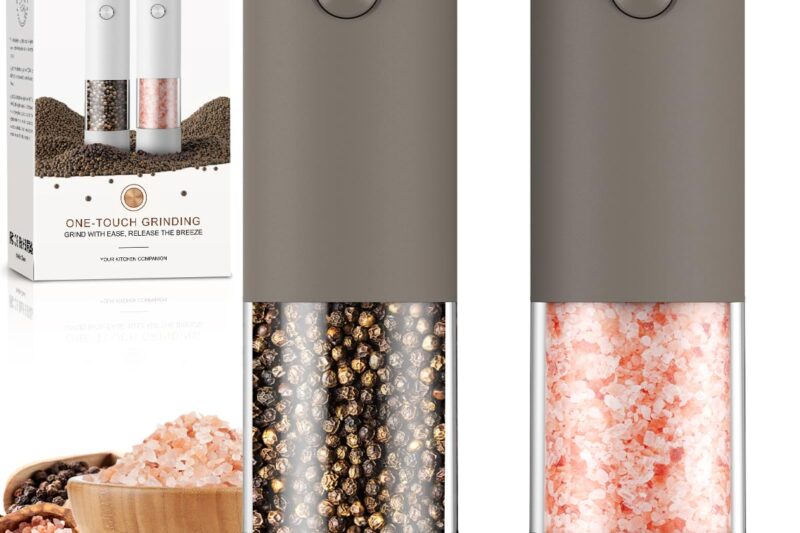“Best Price Electric Salt and Pepper Grinder Set”