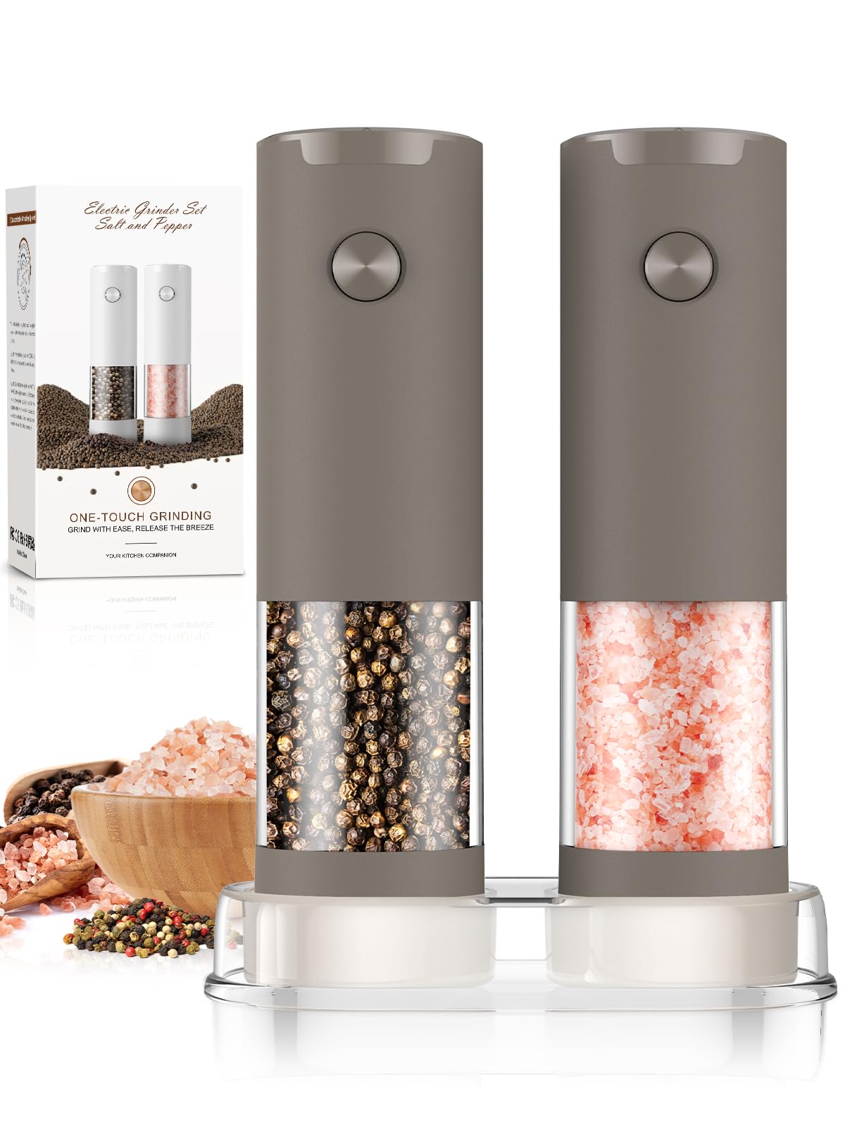 "Best Price Electric Salt and Pepper Grinder Set"