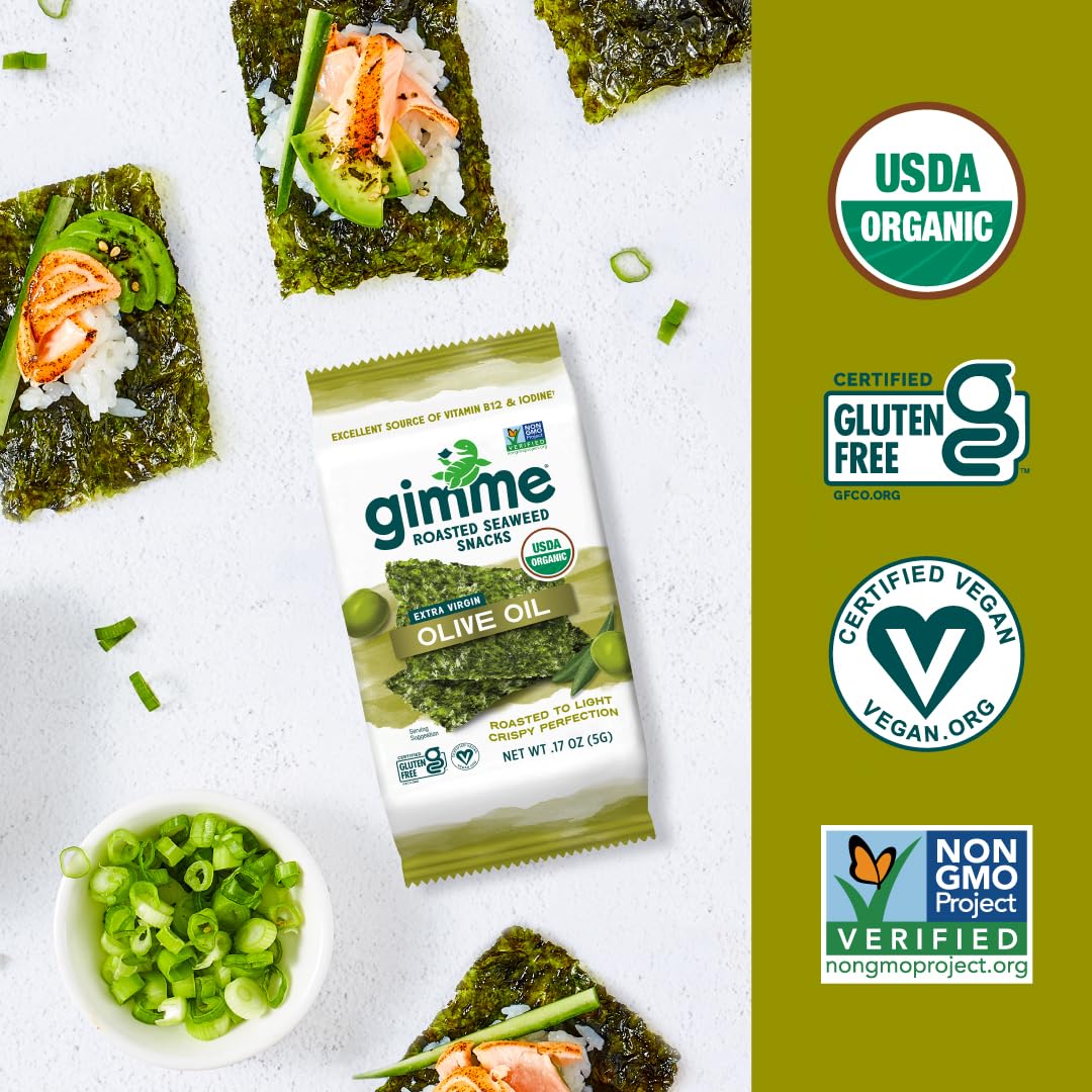 Best Price Gimme Organic Premium Roasted Seaweed Snacks