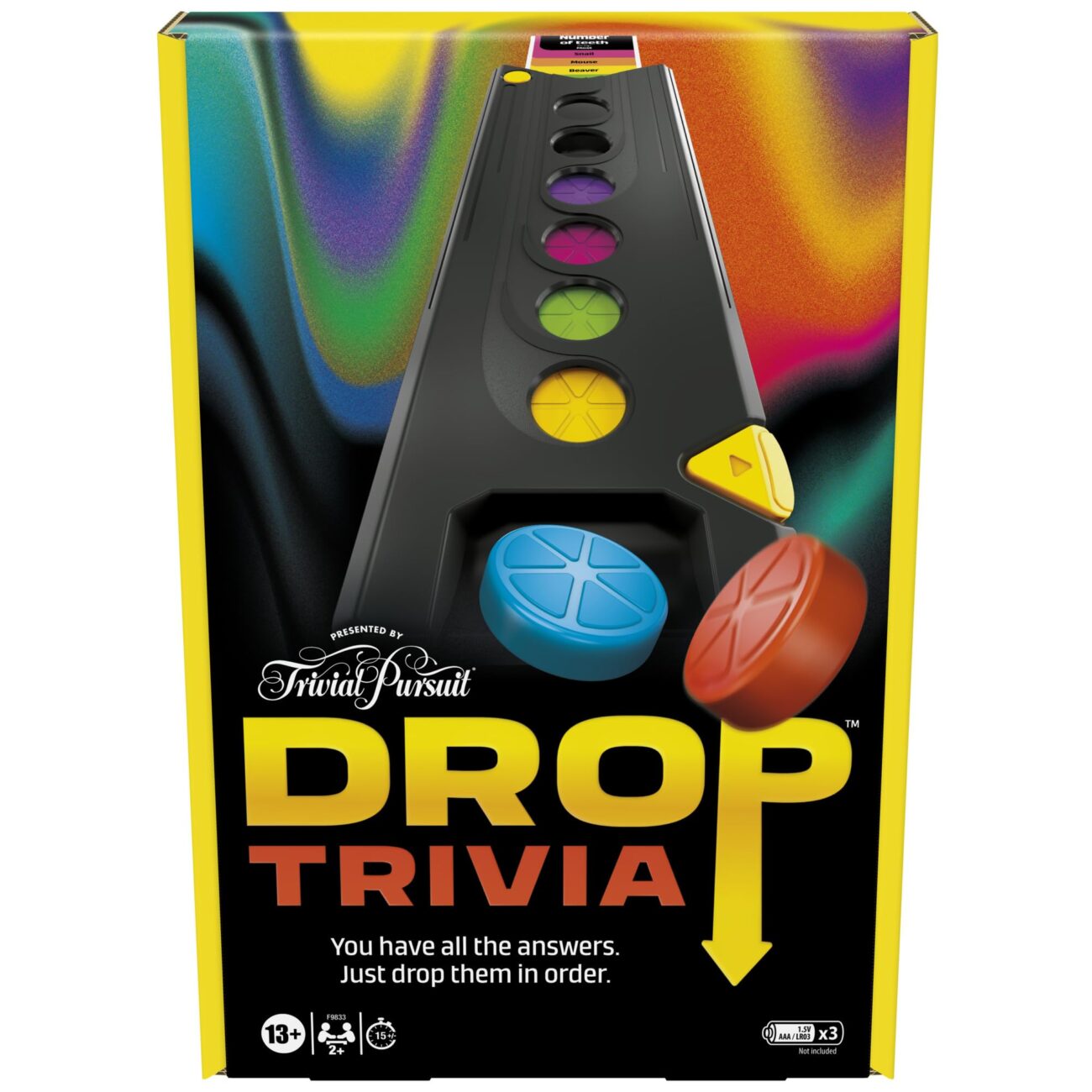 Best Price Hasbro Gaming Drop Trivia Game