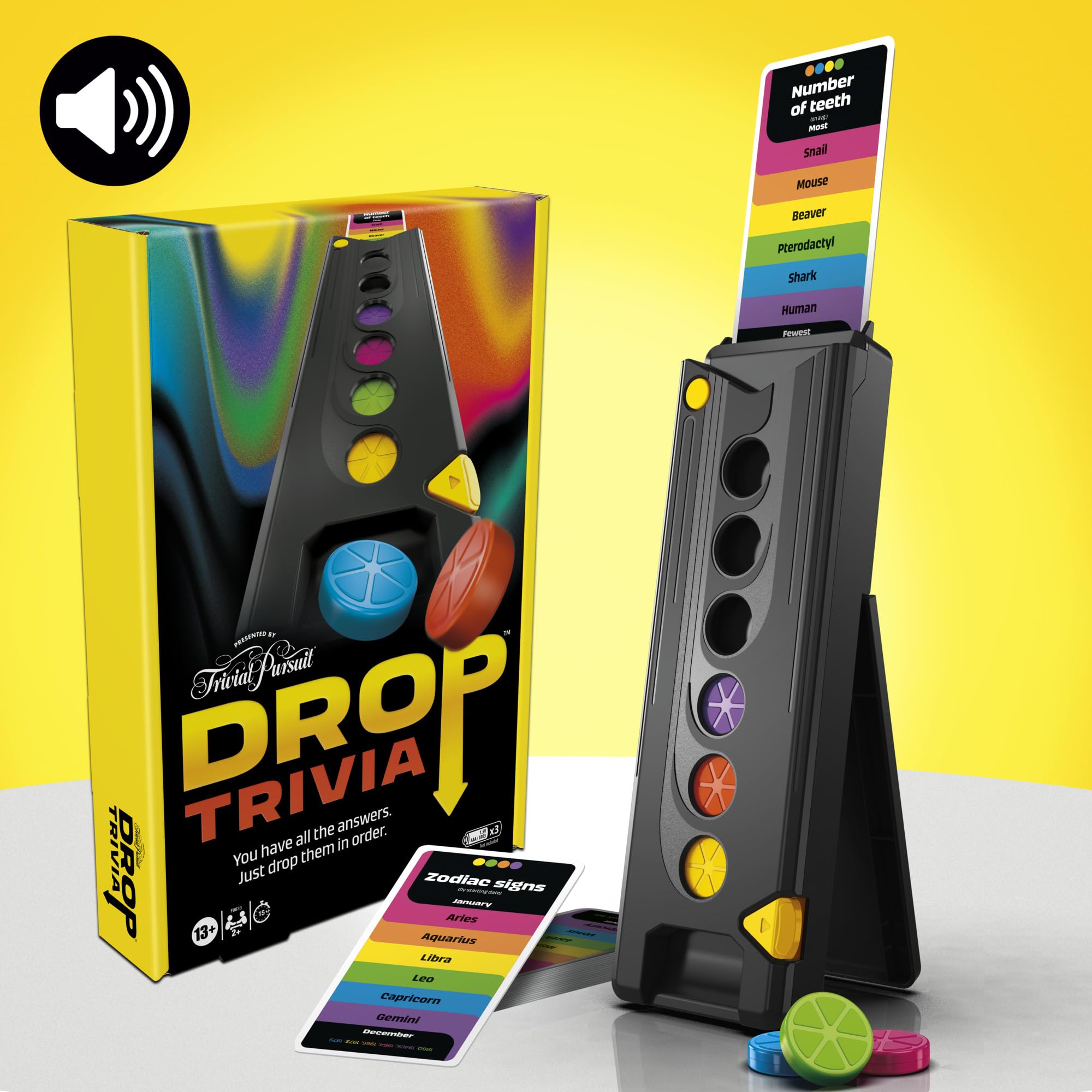 Best Price Hasbro Gaming Drop Trivia Game