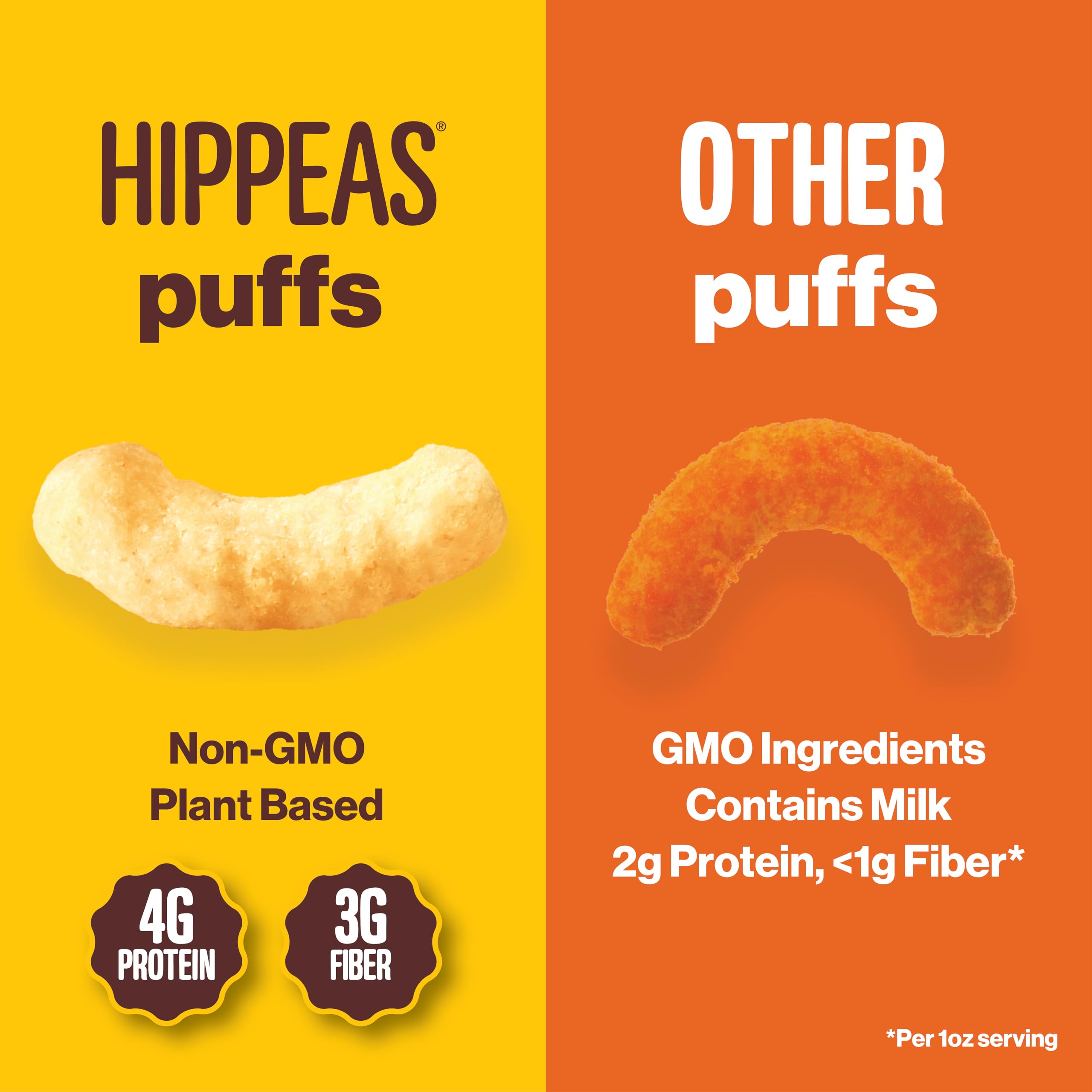 Best Price Hippeas Chickpea Puffs Variety Pack