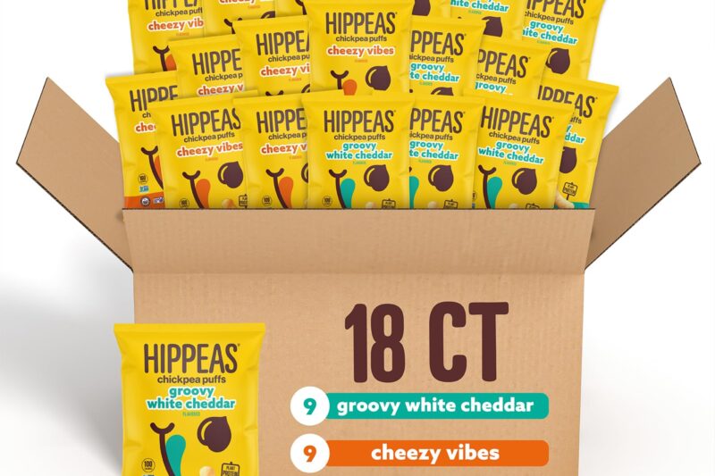 Best Price Hippeas Chickpea Puffs Variety Pack