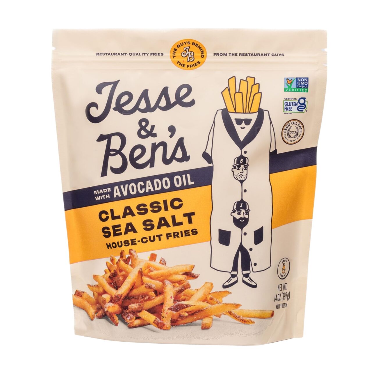 Best Price Jesse & Ben's Classic Sea Salt Fries