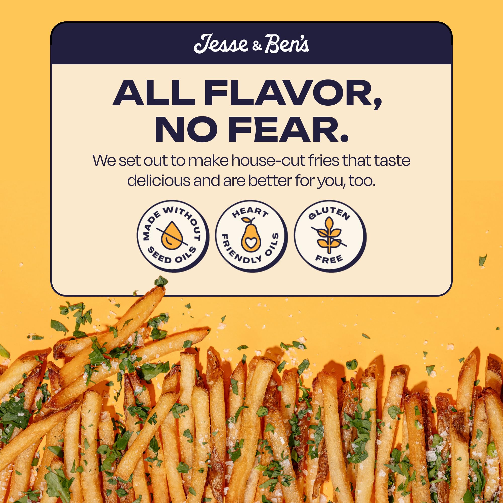 Best Price Jesse & Ben's Classic Sea Salt Fries