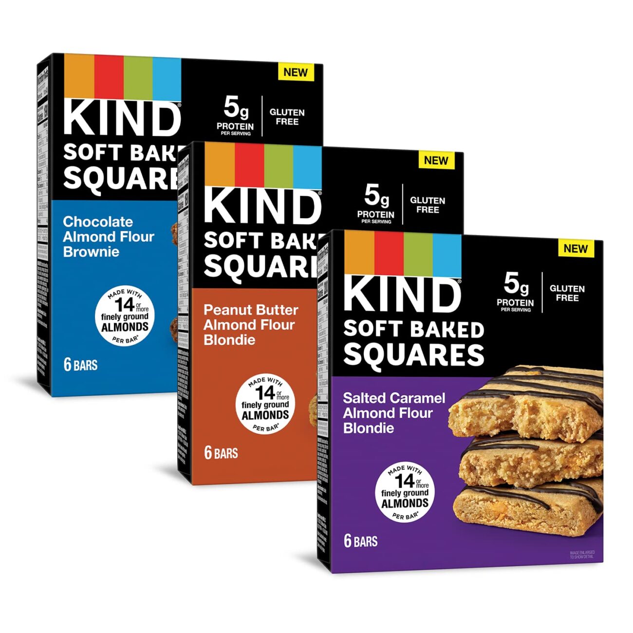 "Best Price KIND Soft Baked Squares Variety Pack"
