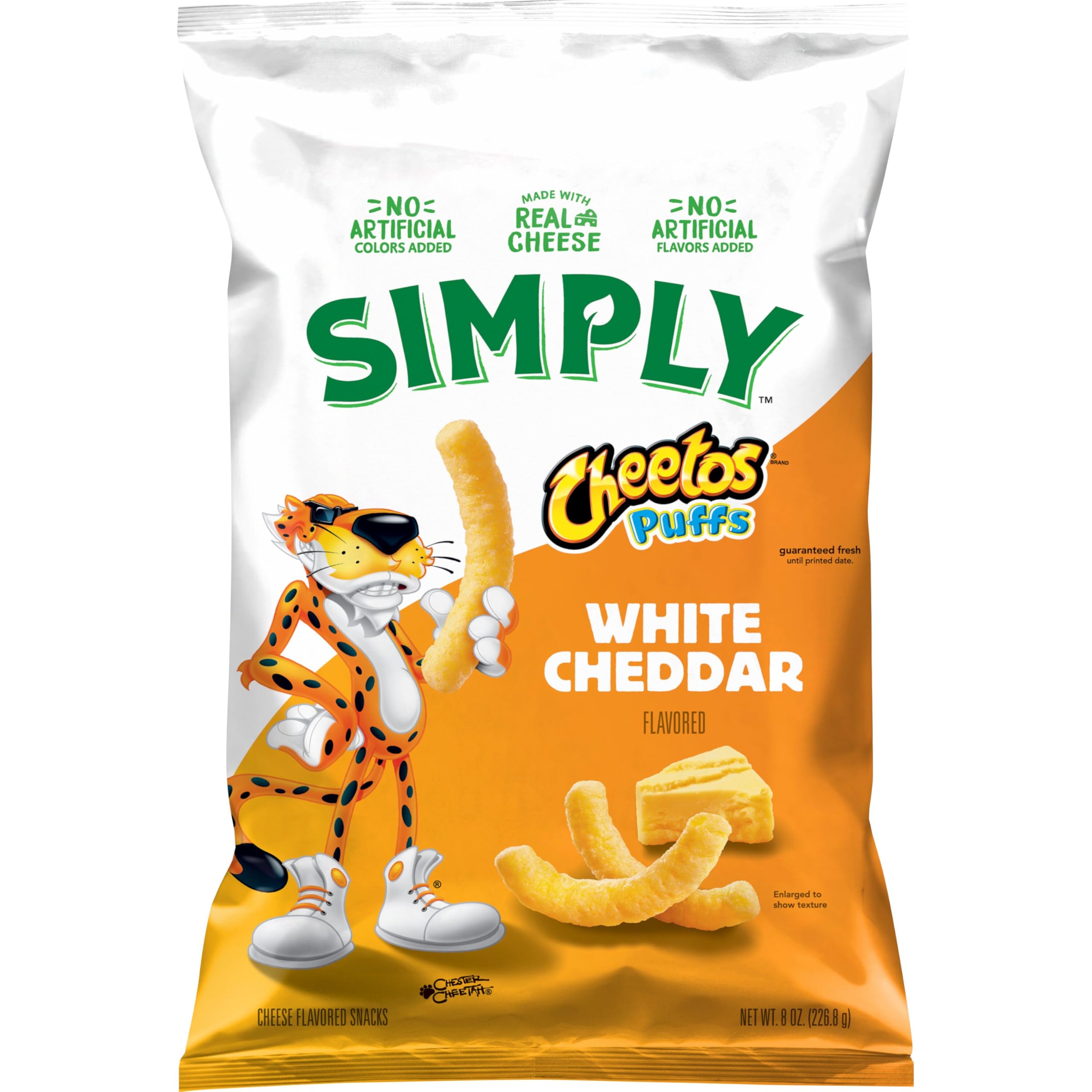 Best Price Simply Cheetos White Cheddar Cheese Puffs