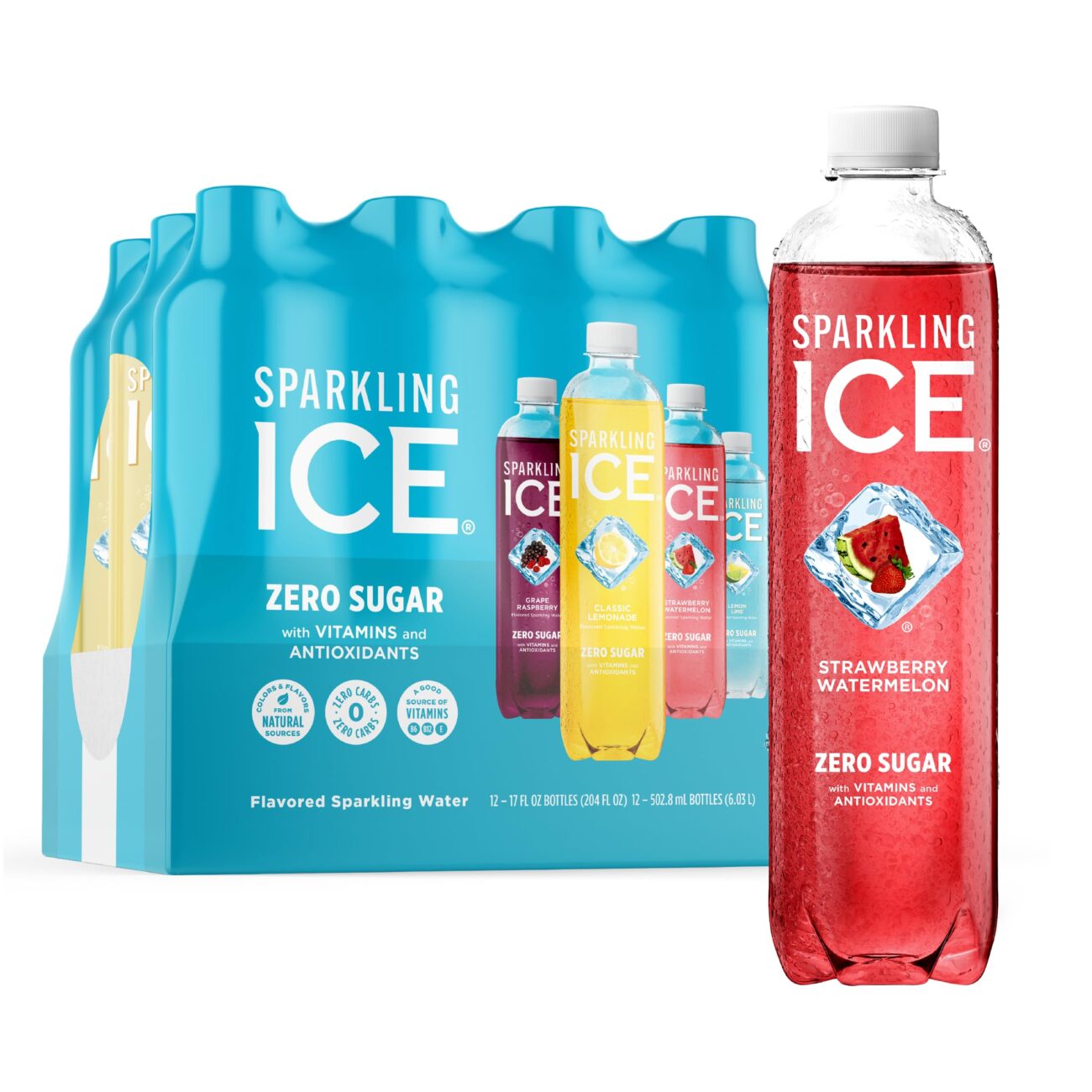 Best Price Sparkling Ice Purple Variety Pack