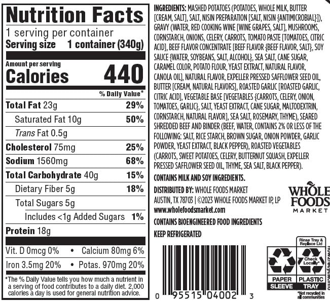 Best Price Whole Foods Market Beef Pot Roast