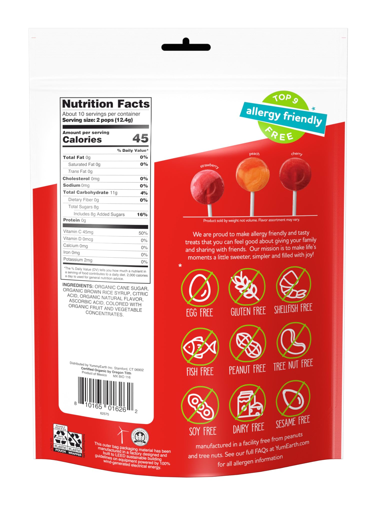 Best Price YumEarth Organic Vitamin C Lollipops Variety Pack